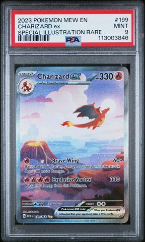 2023 Pokemon Mew En-151 199 Charizard Ex Special Illustration Rare