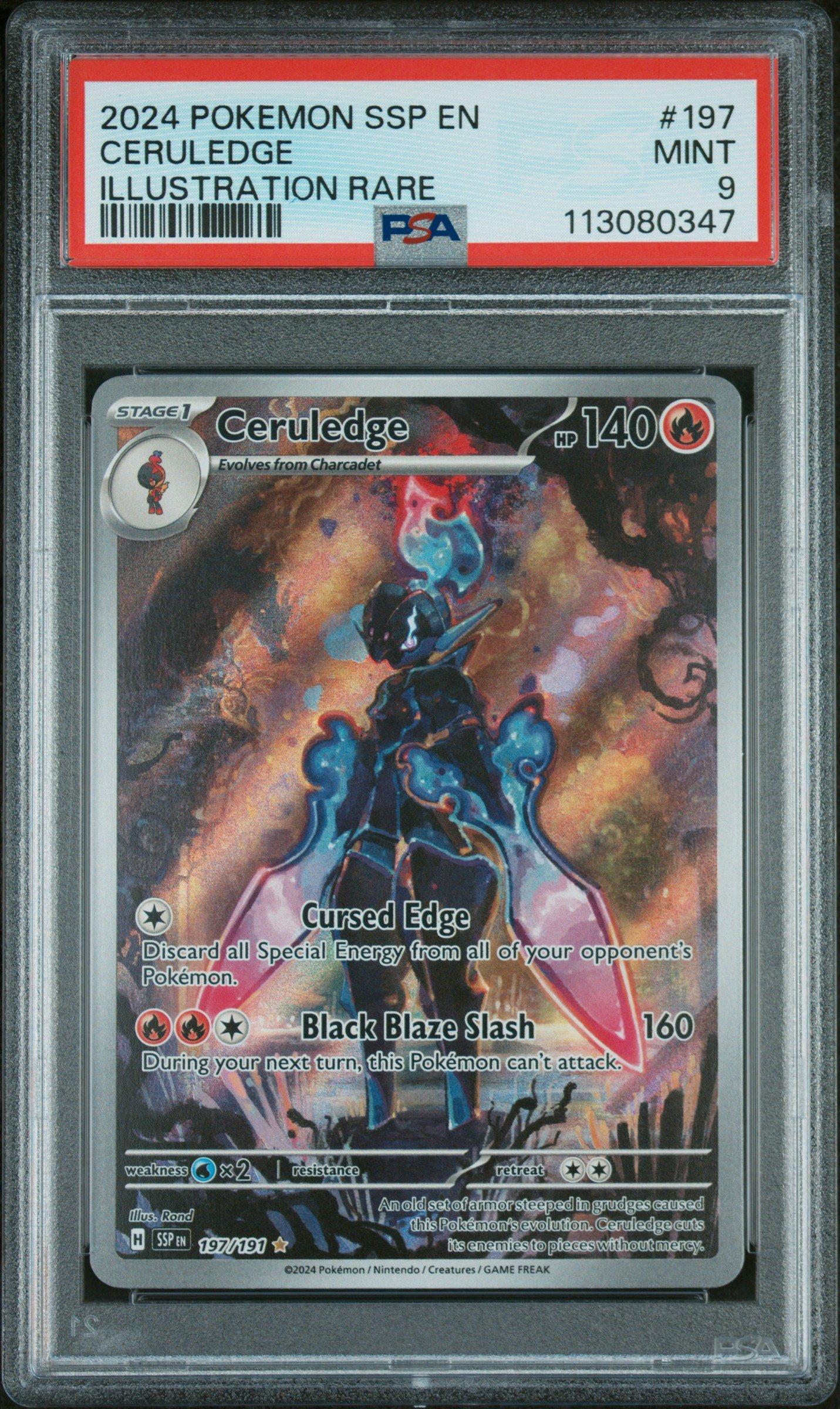 ceruledge pokemon card value Pokémon TCG - Ceruledge - 197/191