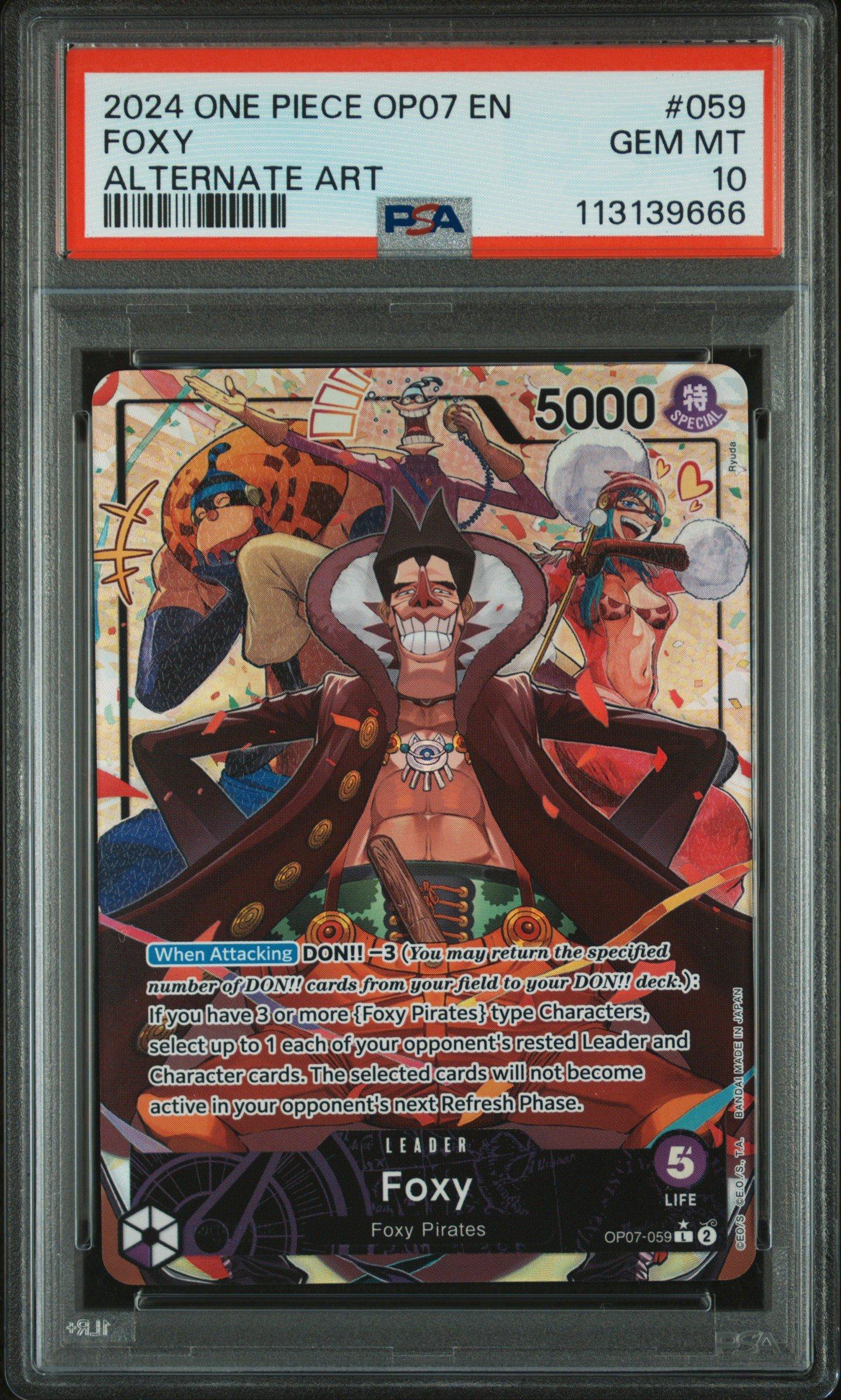 2024 One Piece Op07-500 Years In The Future 059 Foxy