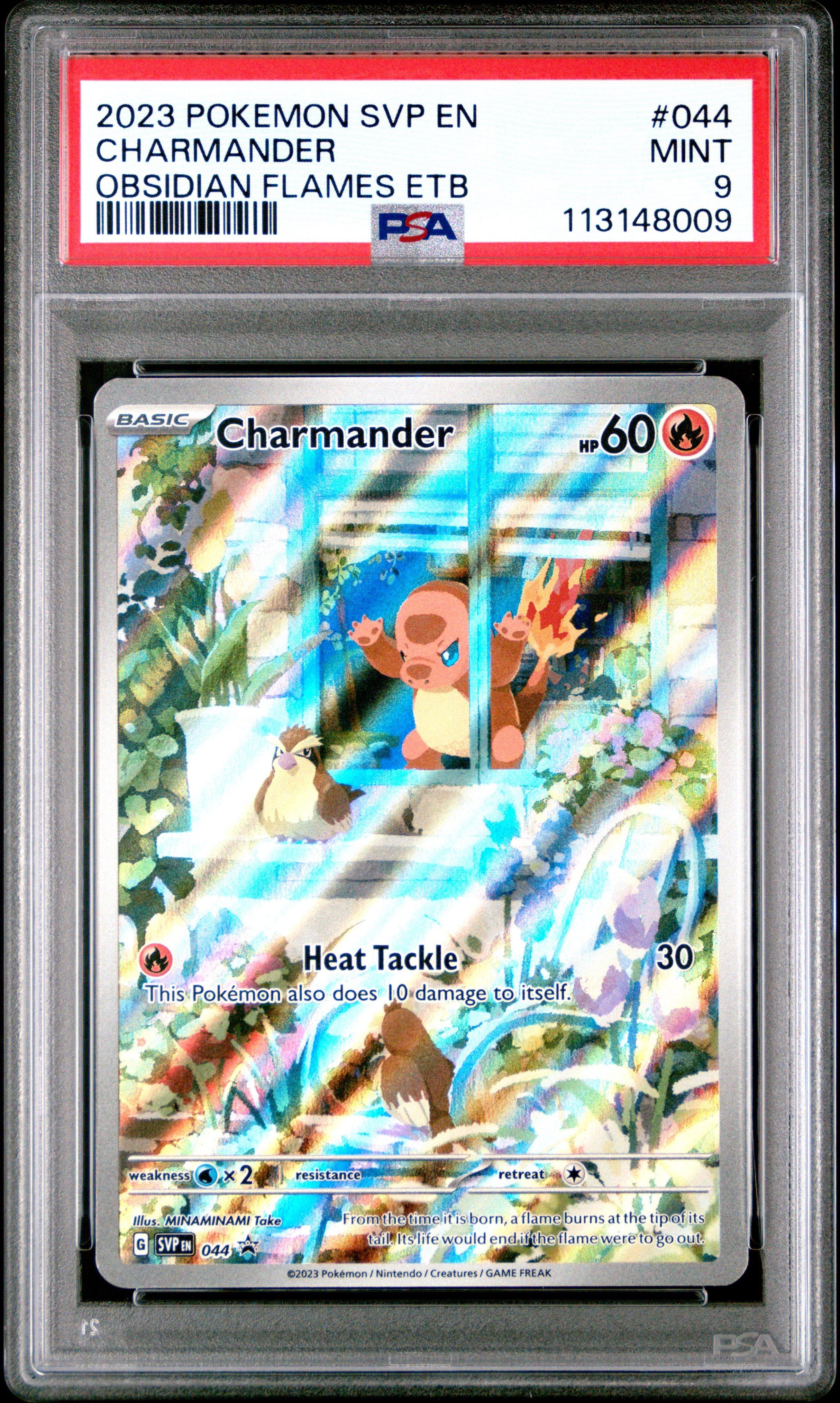 2023 Pokemon Svp En-sv Black Star Promo 044 Charmander Obsidian