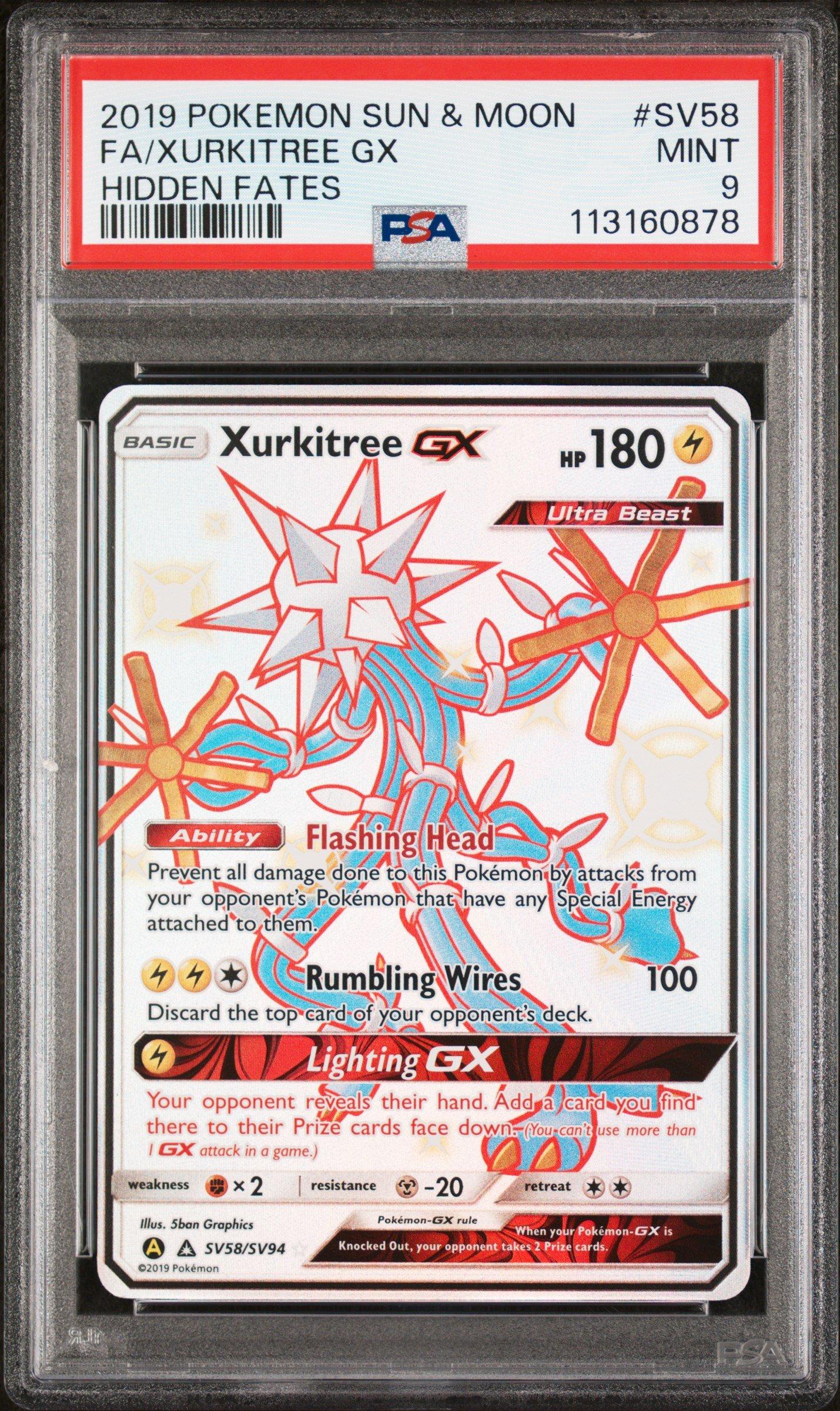 xurkitree gx pokemon card Pokemon TCG - SM8b - 218/150 (SSR)