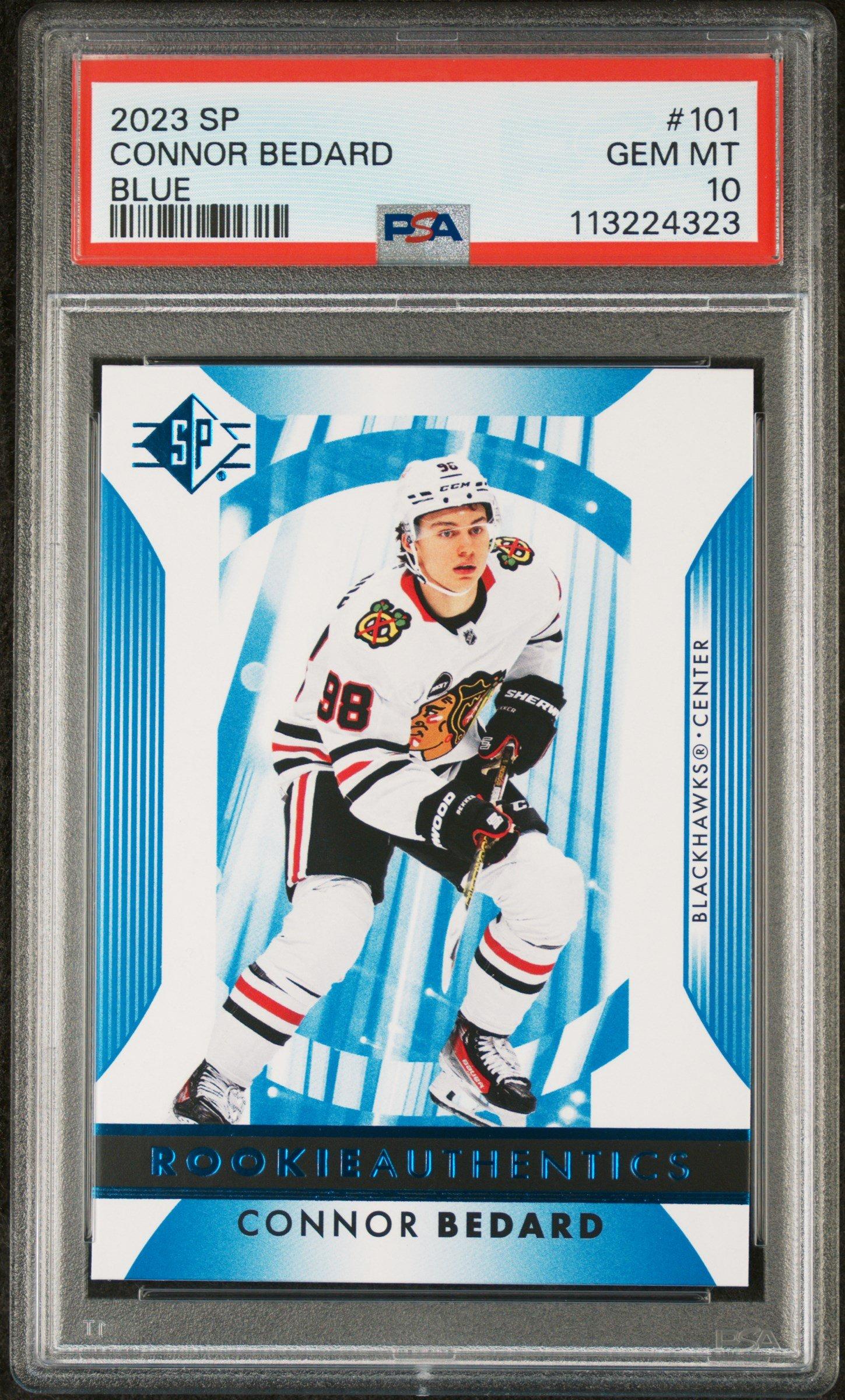 2023 Sp 101 Connor Bedard Blue PSA 10