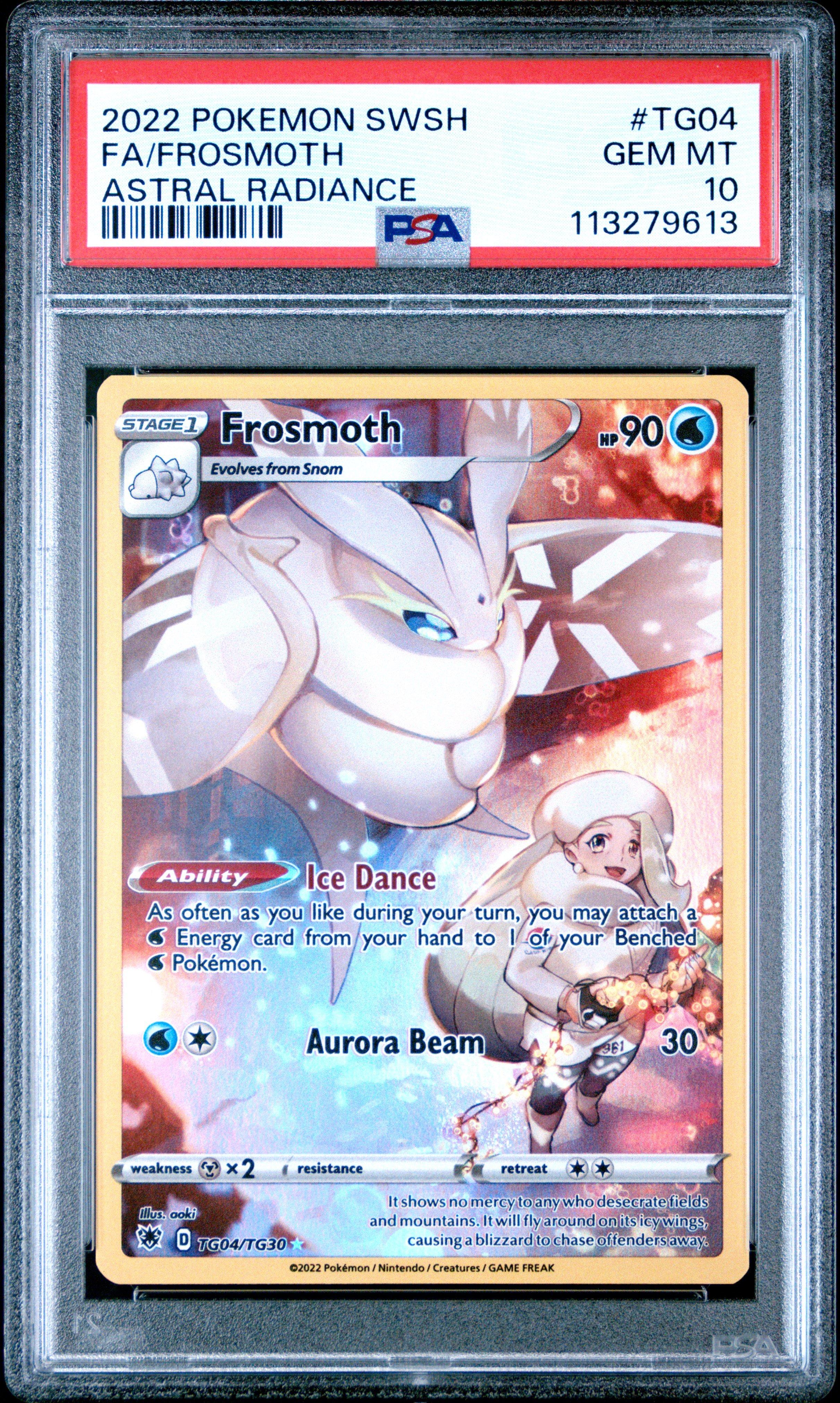 frosmoth pokemon card Frosmoth Holo Rare