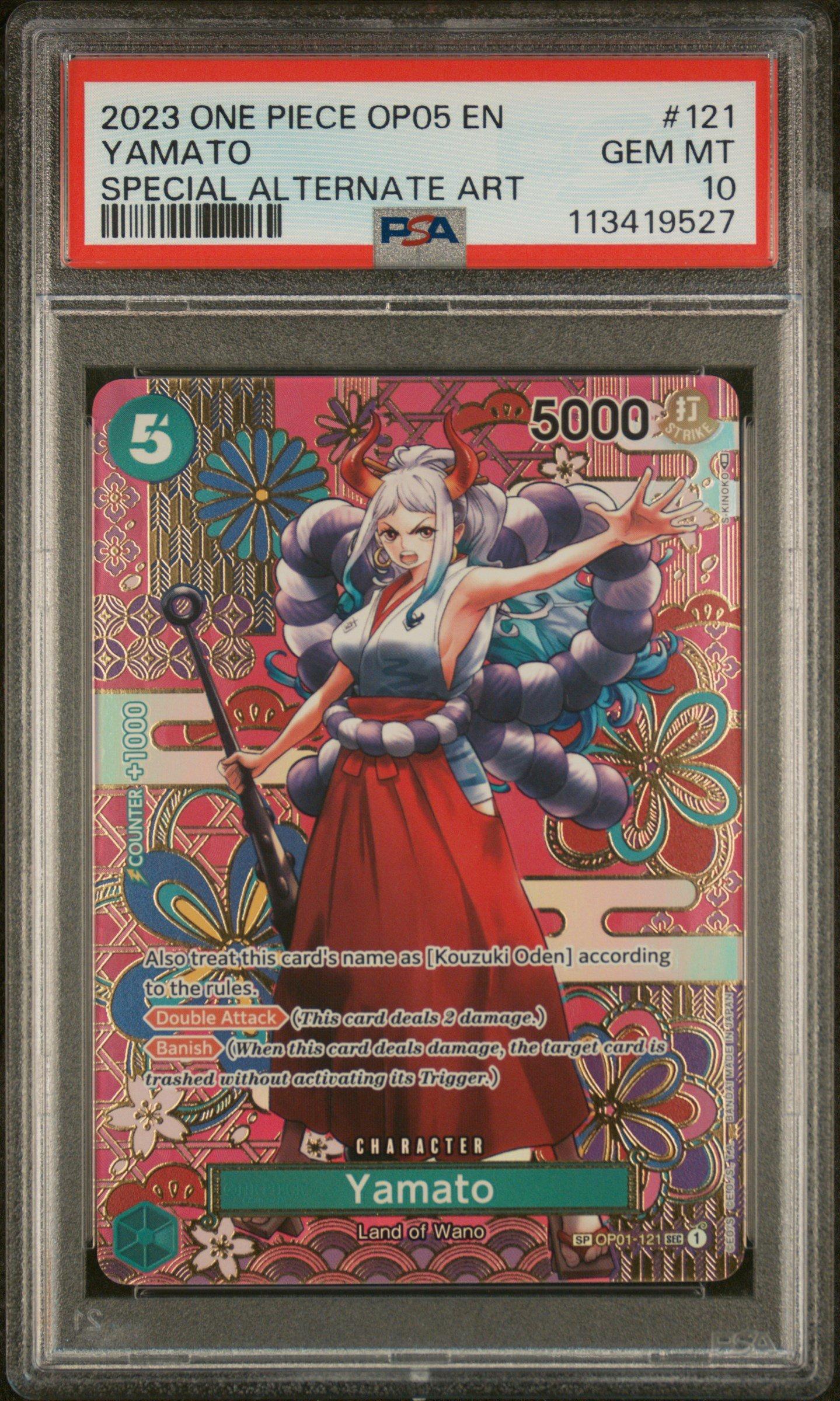 2023 One Piece Op05-awakening Of The New Era 121 Yamato Special