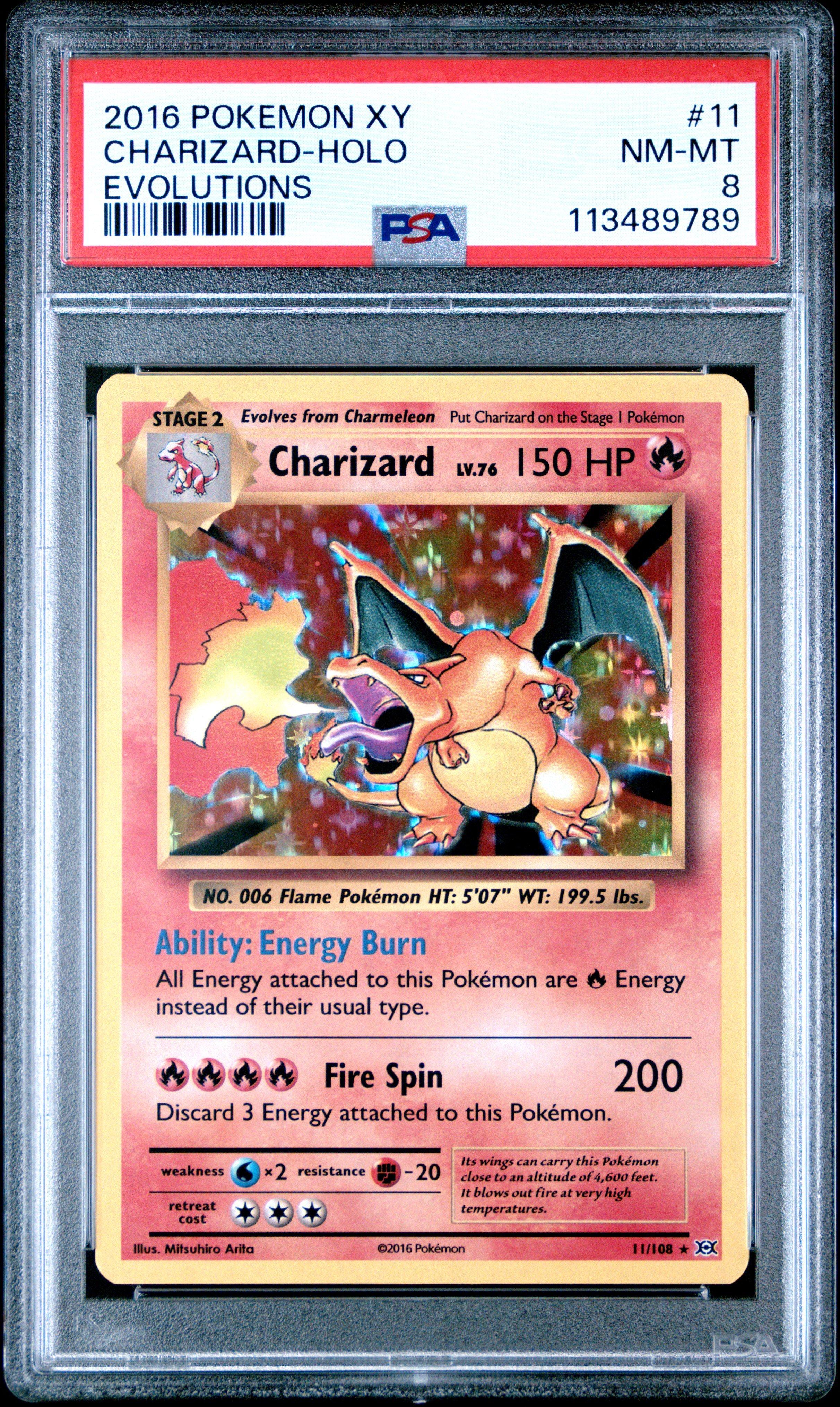 pokemon charizard card 2016 Pokemon - Charizard-EX (12/108) - XY Evolutions main image 1
