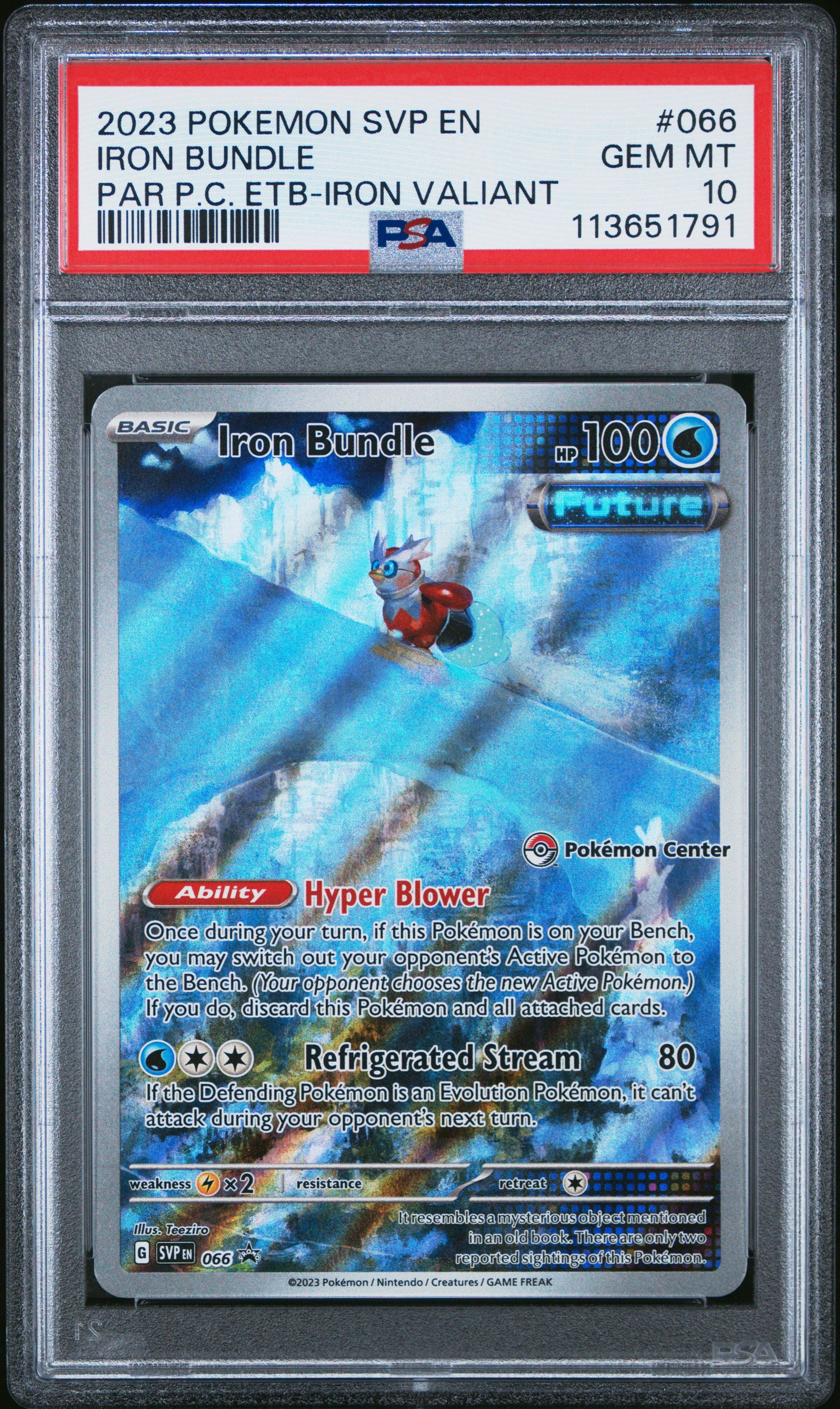 iron pokemon cards Iron Valiant ex 157/131 main image 0
