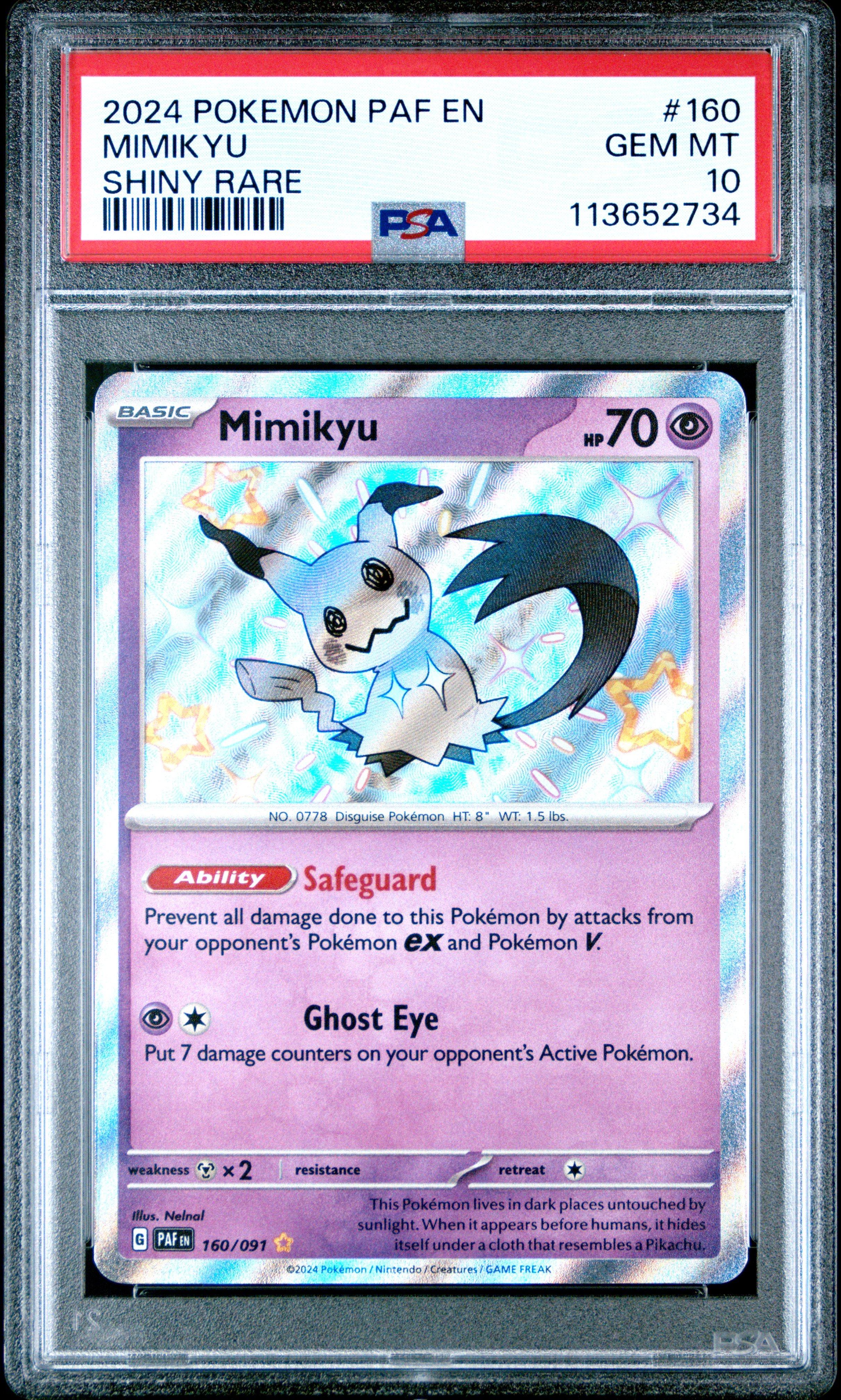 gamestop pokemon cards psa 2026 Pokemon Por En-perfect Order 050 Gengar Gamestop Exclusive PSA 10