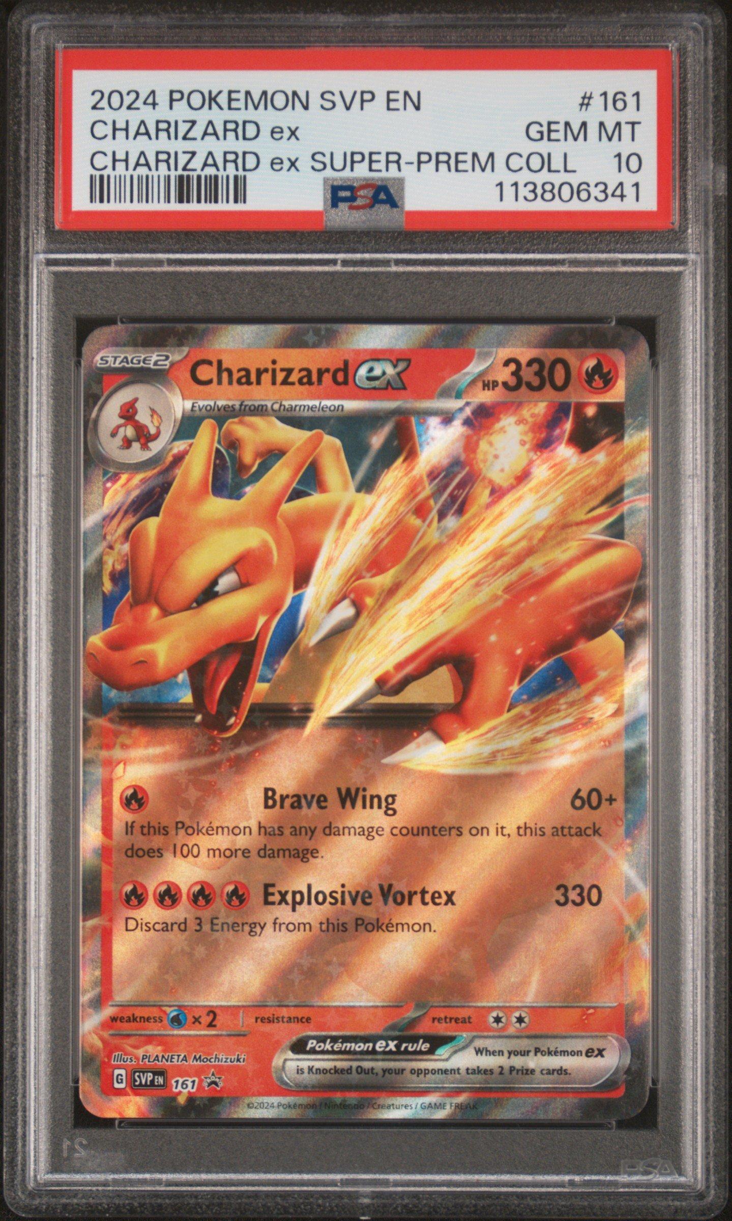2024 Pokemon Svp En-sv Black Star Promo 161 Charizard Ex Charizard