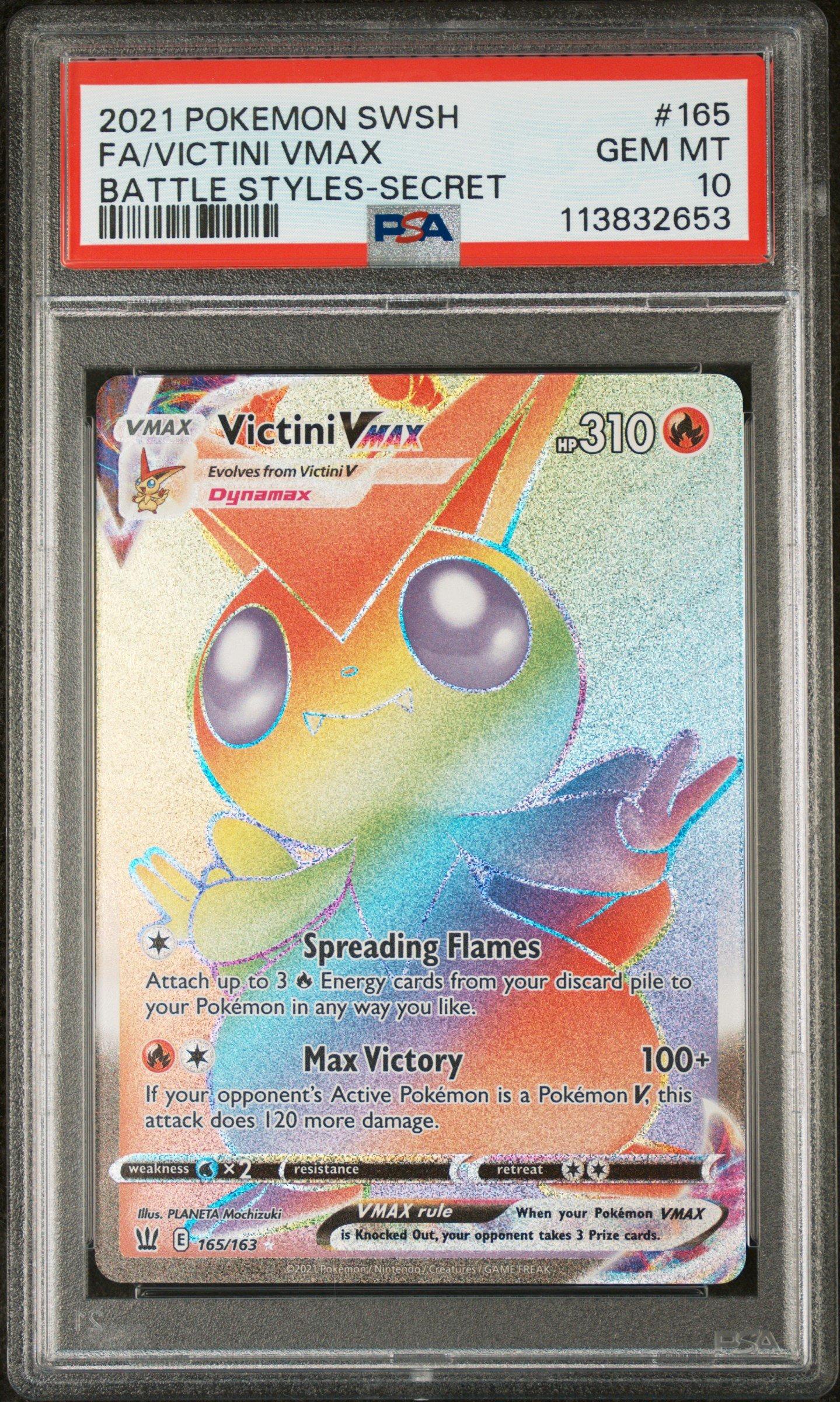 victini vmax pokemon card price & V - Battle Styles - Ultra Rare Lot Colorless Rule Victini V - SWSH05: Battle