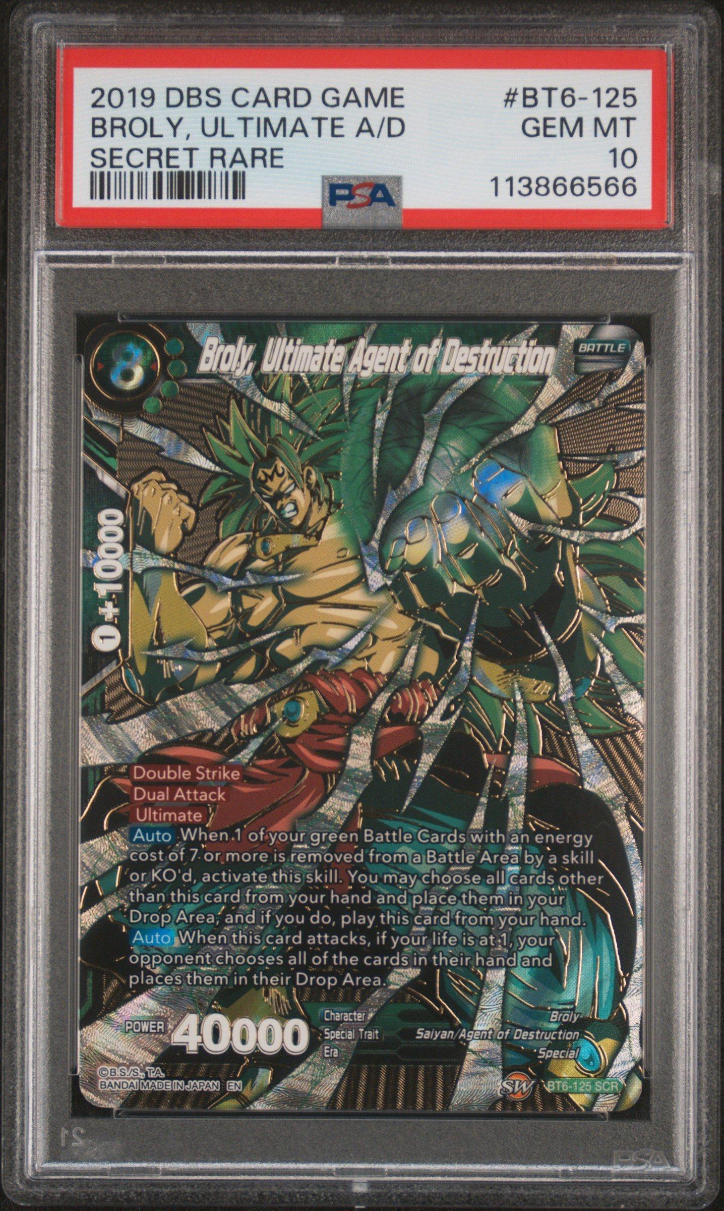 2019 Dragon Ball Super Card Game Series 6 Destroyer Kings Bt6-125