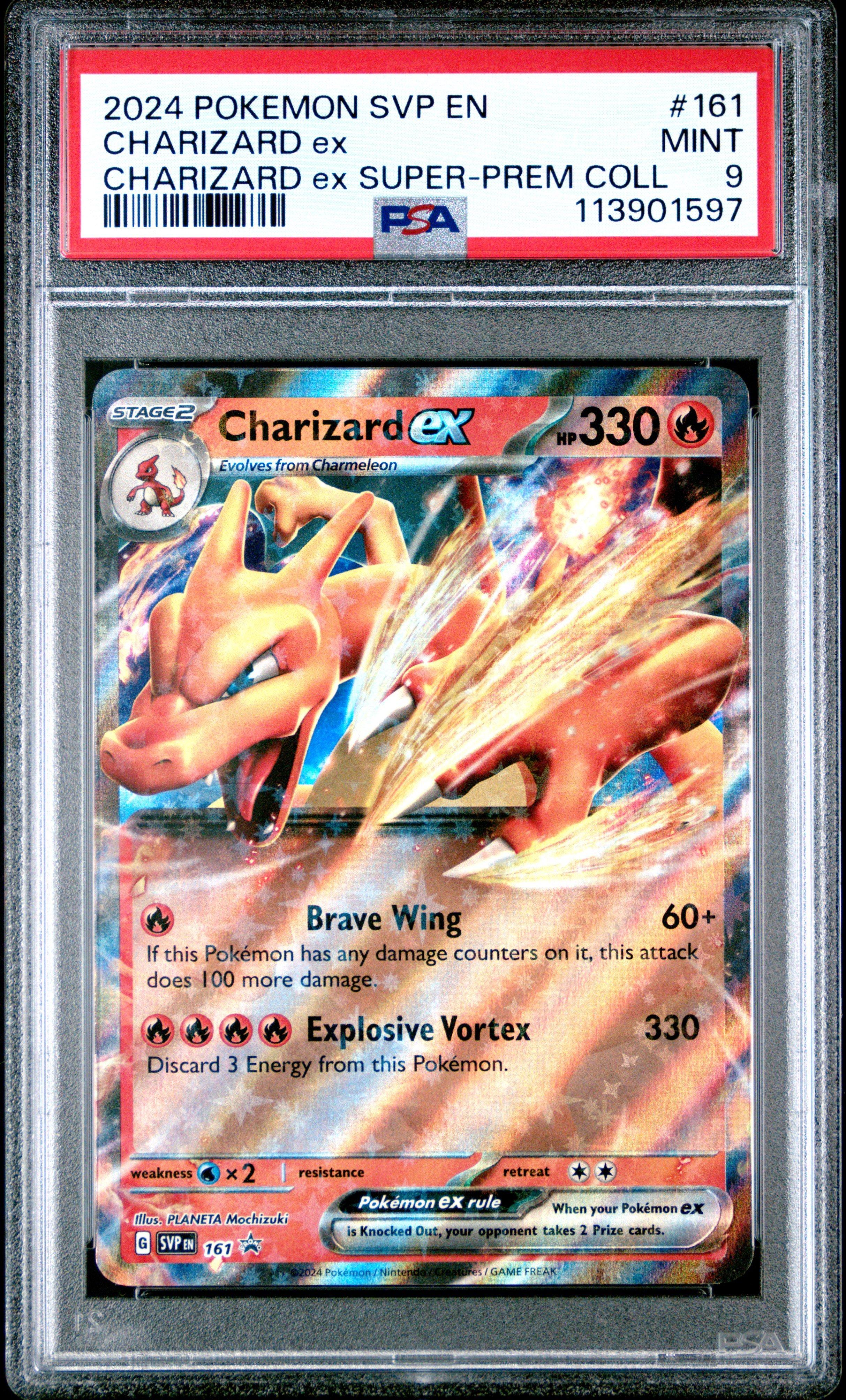 2024 Pokemon Svp En-sv Black Star Promo 161 Charizard Ex Charizard