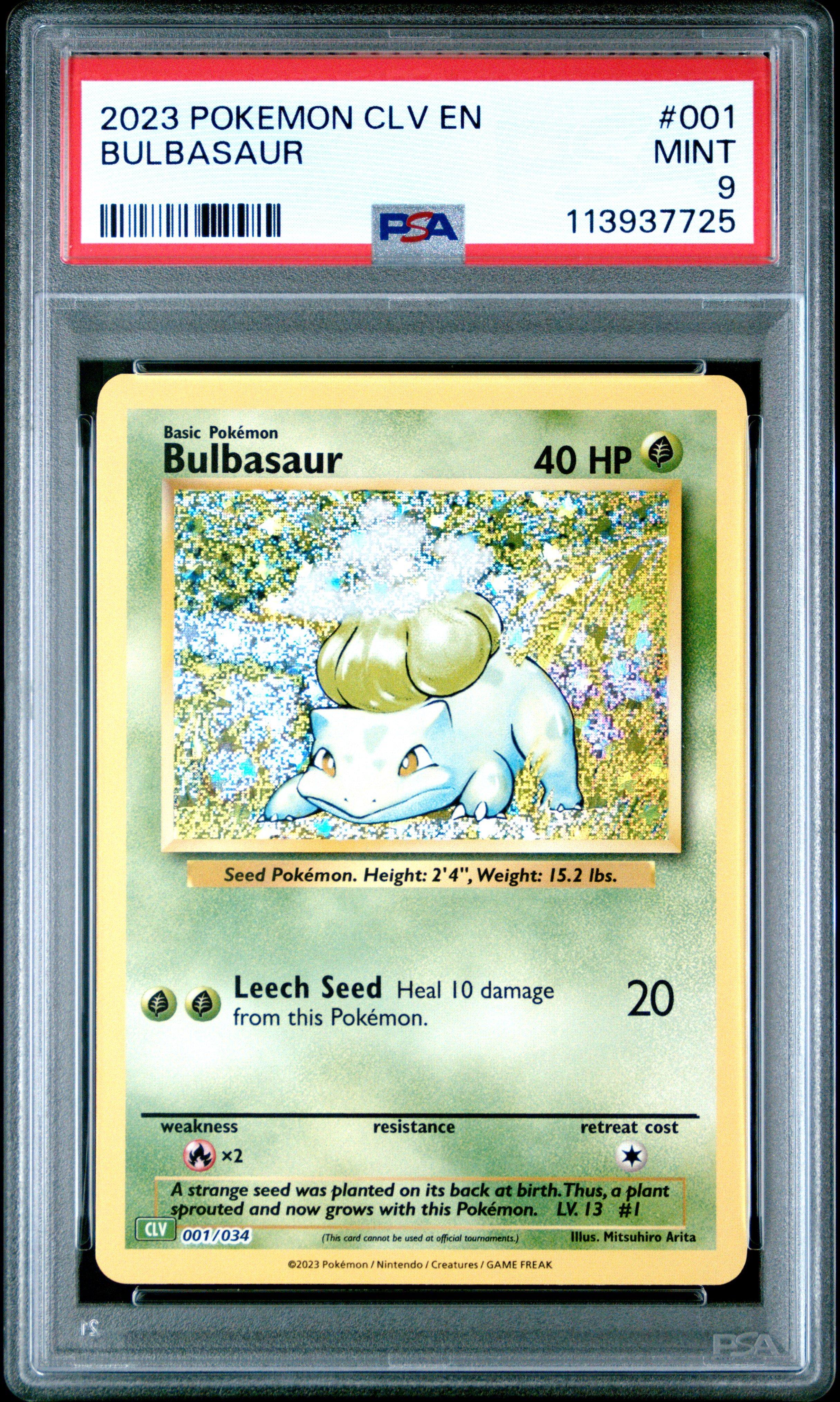 2023 Pokemon Clv-trading Card Game Classic Venusaur & Lugia Ex