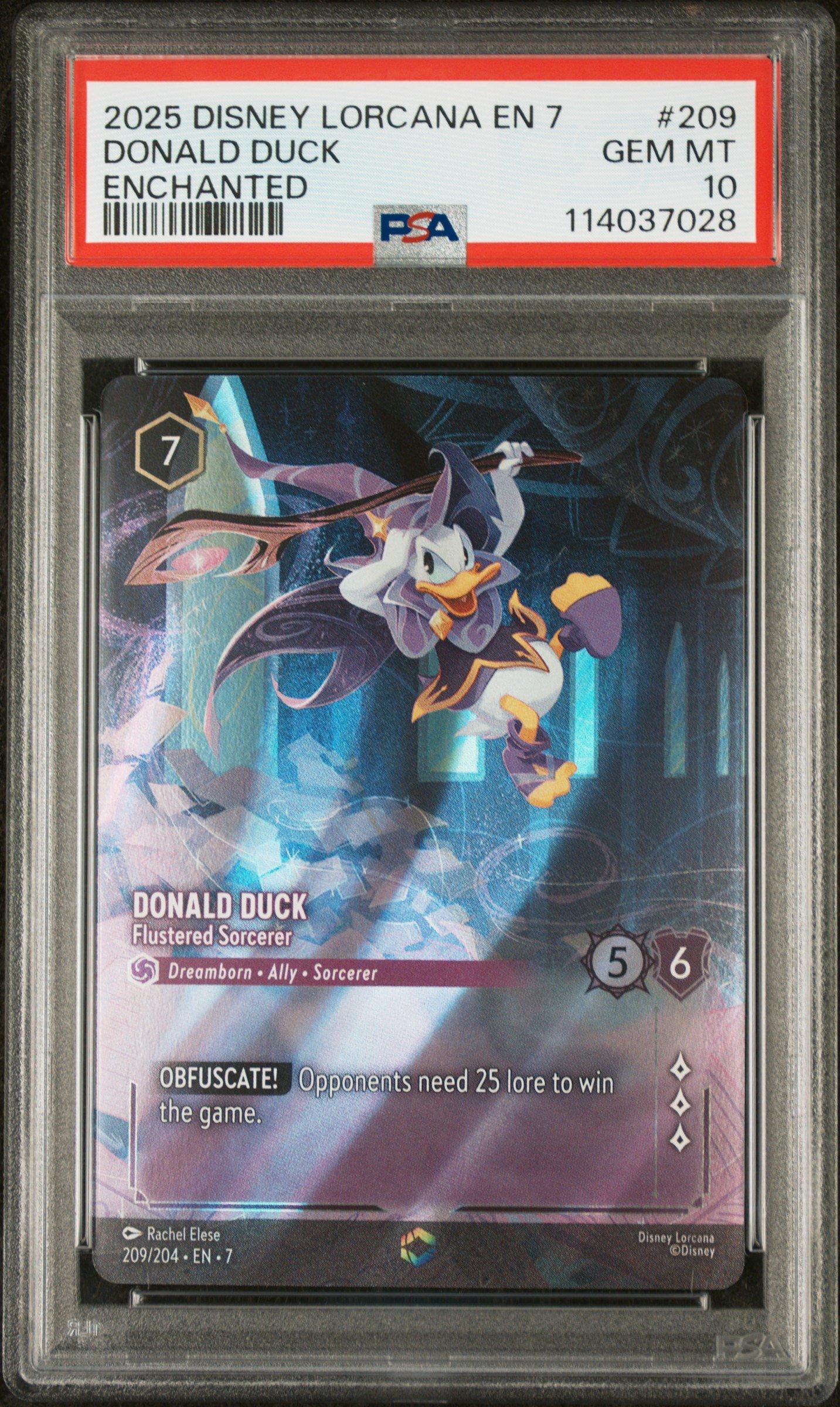 2025 Disney Lorcana En 7-archazia's Island 209 Donald Duck