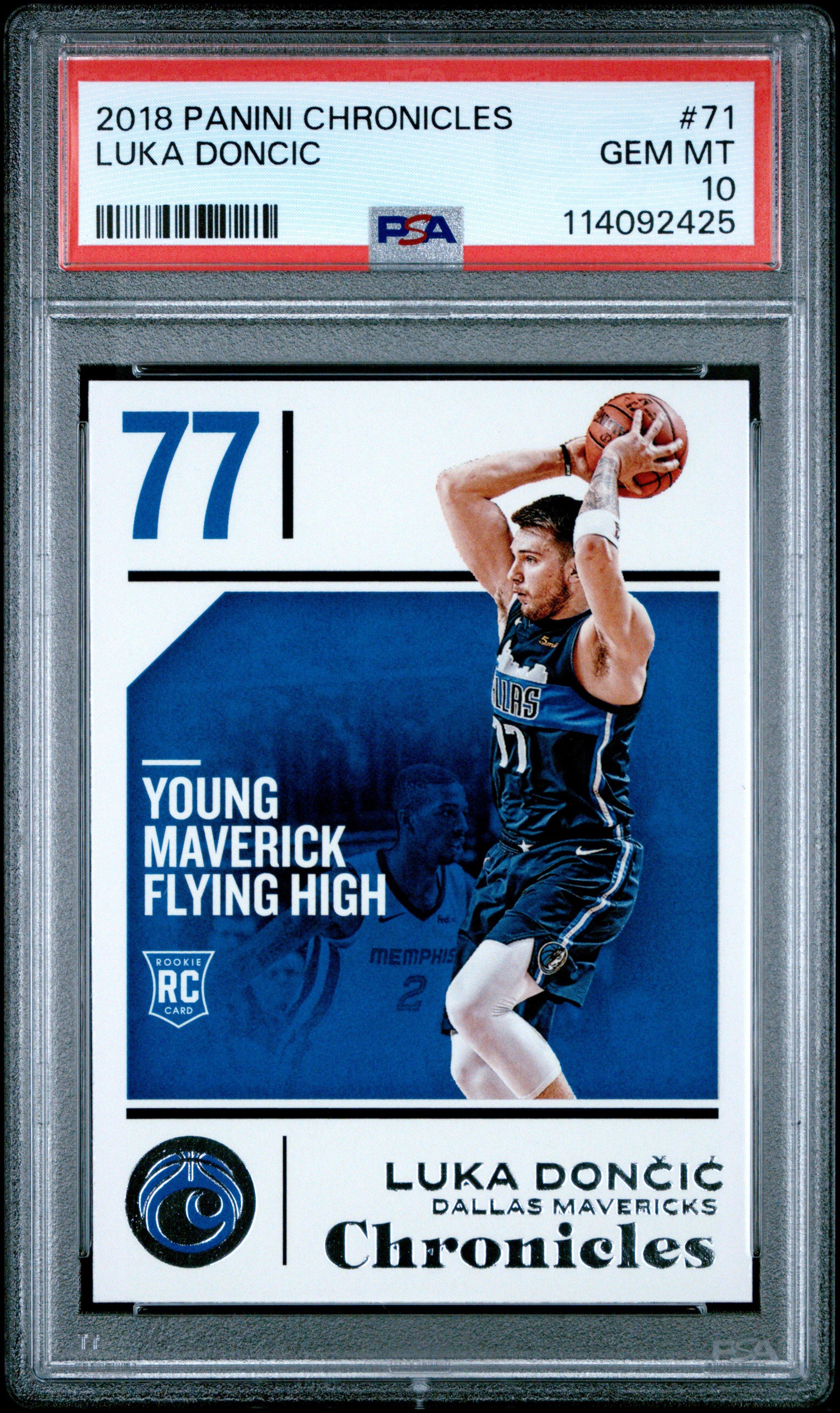 2018 Panini Chronicles 71 Luka Doncic PSA 10 Graded Card | GameStop