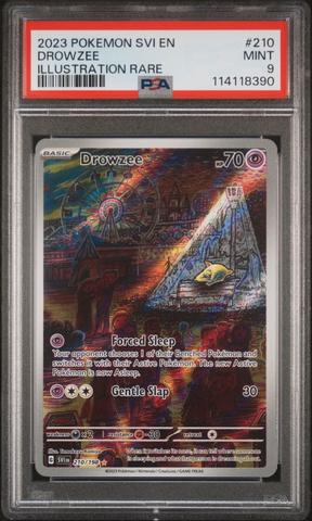 2023 Pokemon Svi En-scarlet & Violet 210 Drowzee Illustration Rare