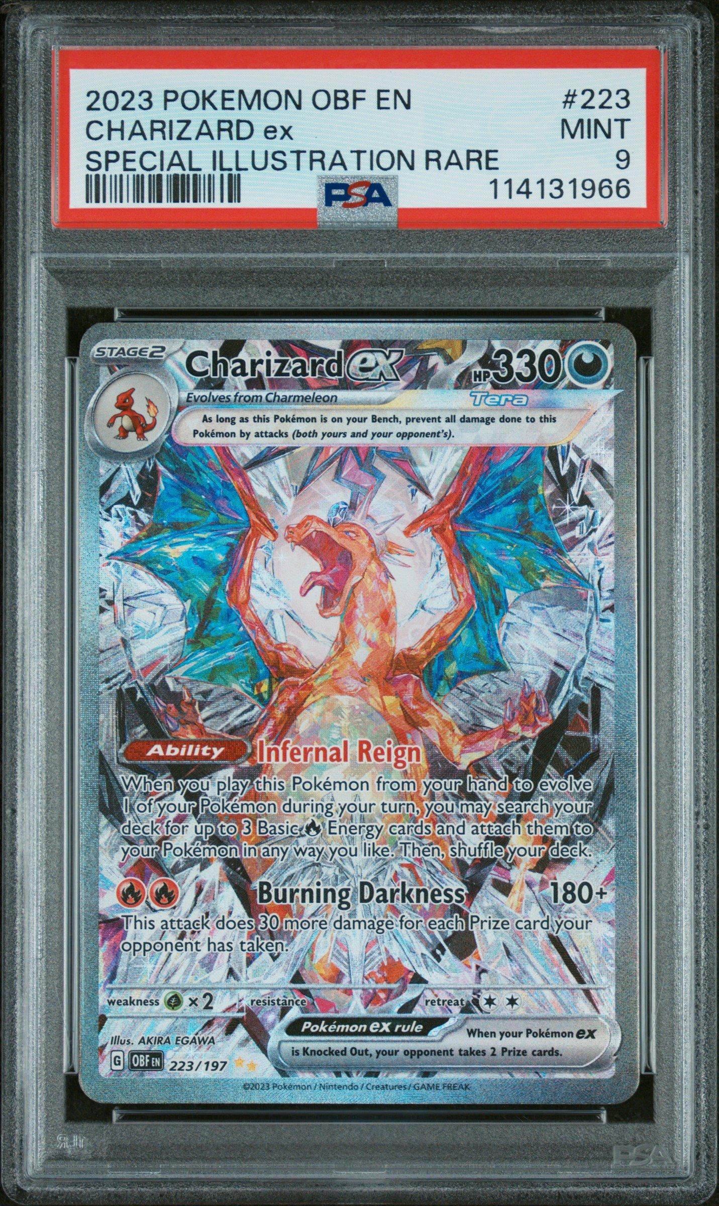 2023 Pokemon Obf En-obsidian Flames 223 Charizard Ex Special