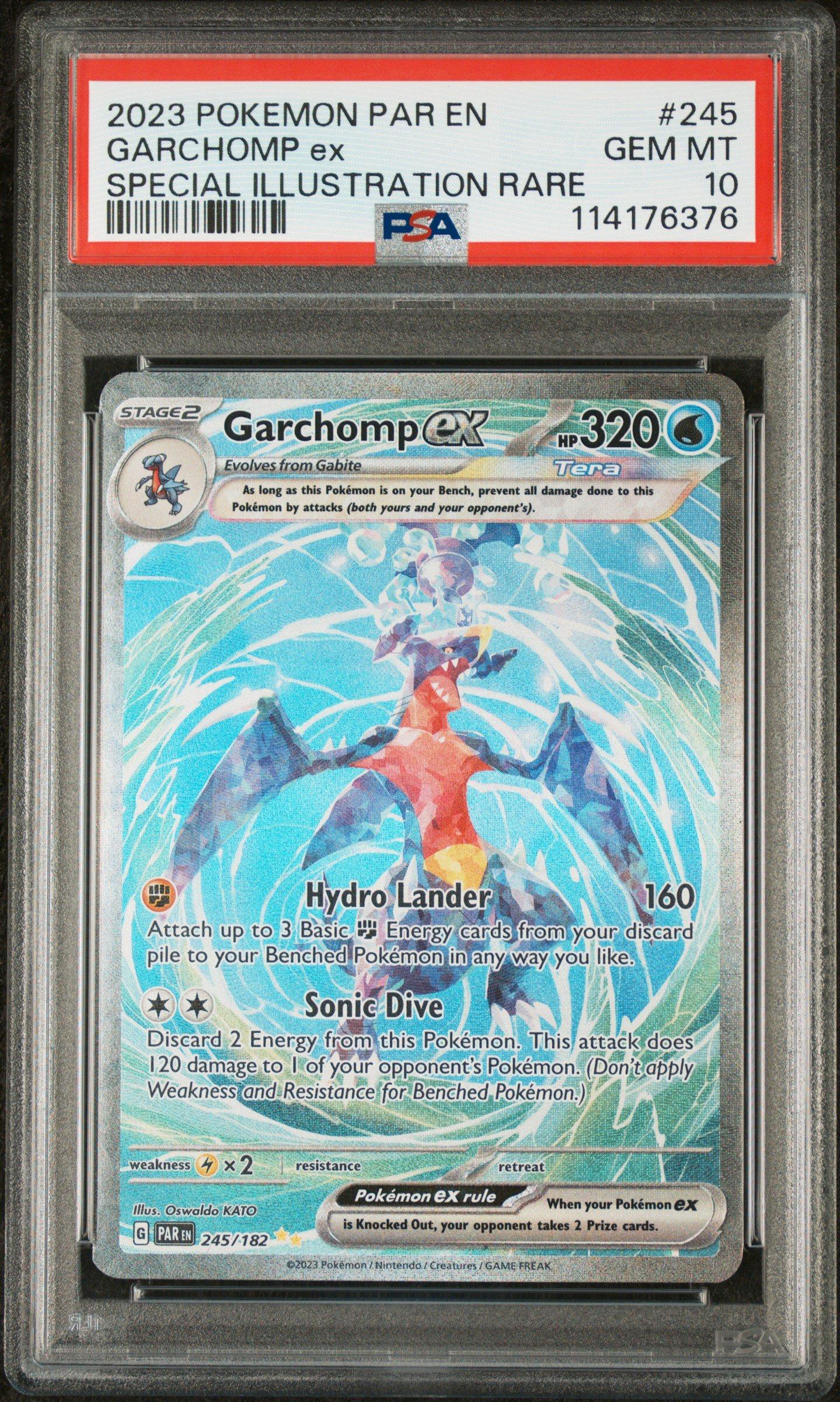 garchomp ex pokemon card M Garchomp EX XY168 Jumbo Cards Holo