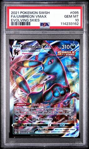 2021 Pokemon Sword & Shield Evolving Skies 095 Full Art/umbreon
