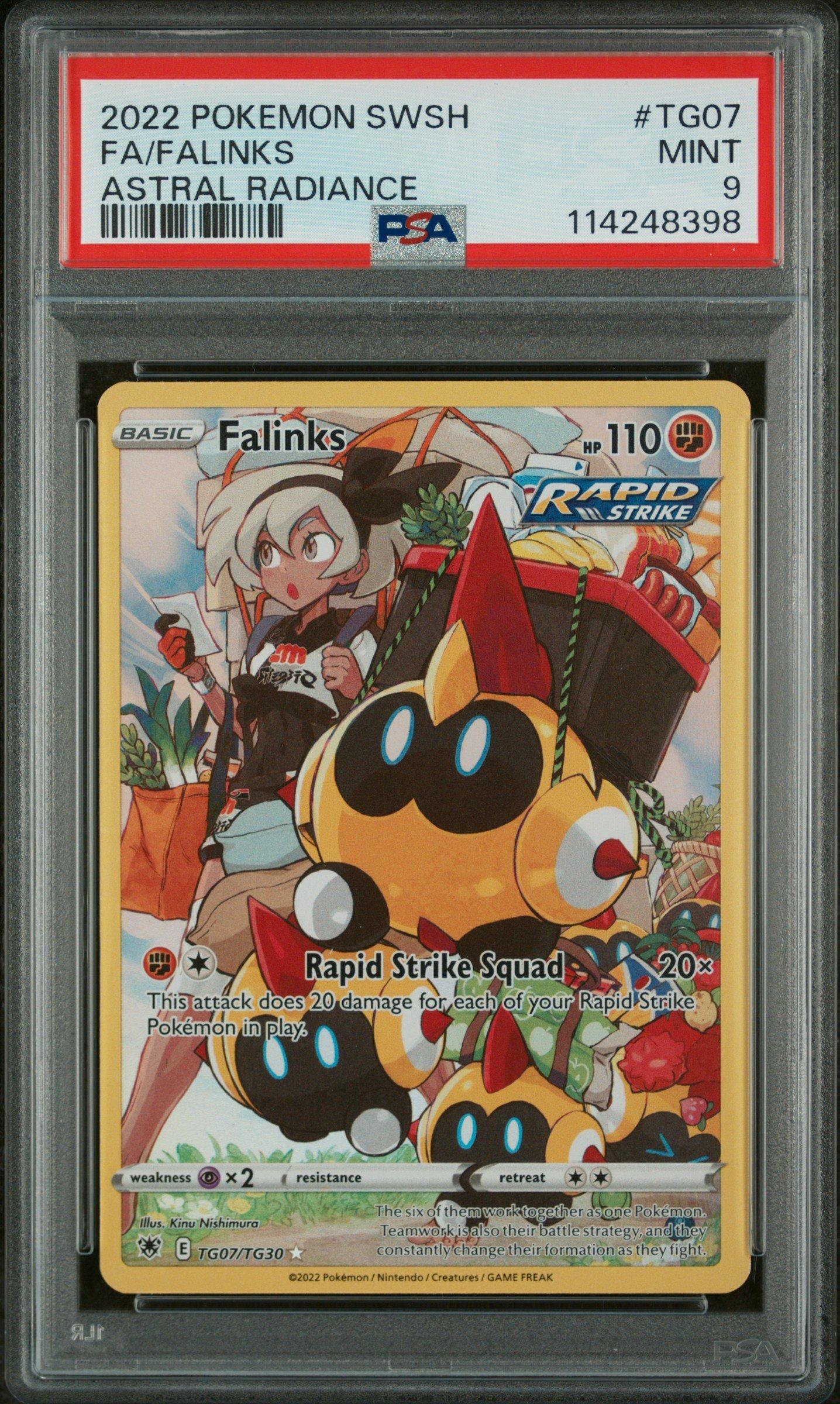 falinks v pokemon card value #SV115/122 Shiny Vault These cards are freshly removed from packs Falinks - SWSH10: Astral Radiance