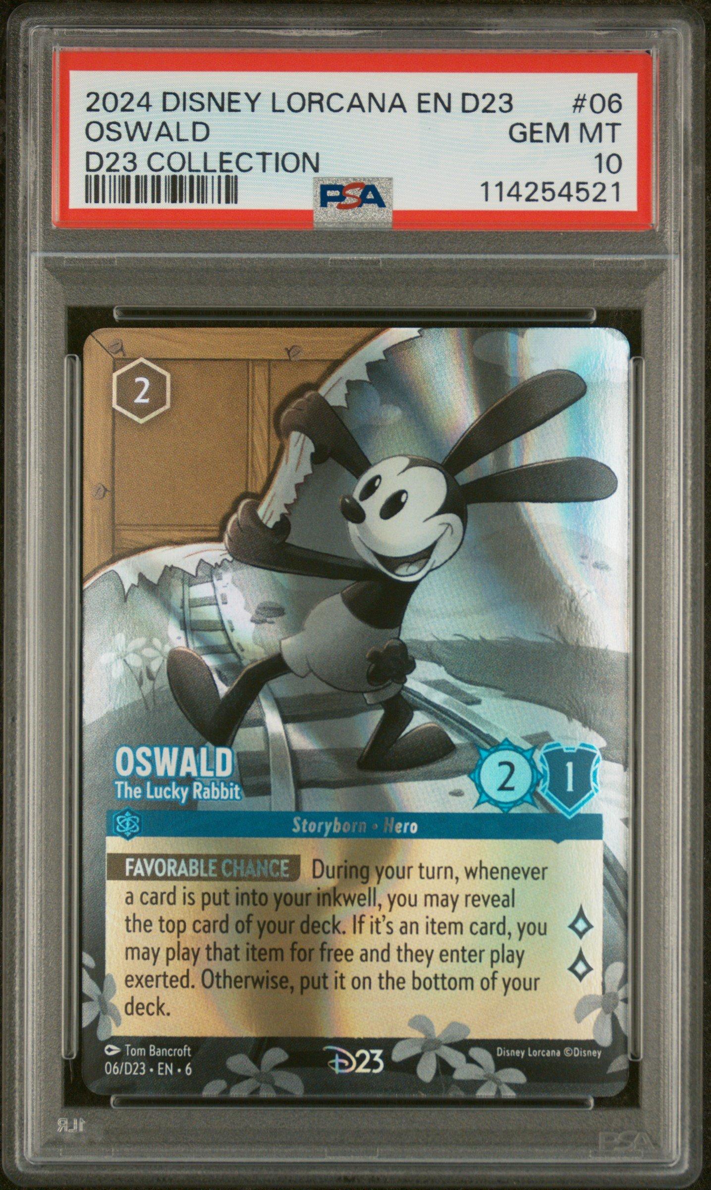 ロルカナ　D23 オズワルド D23 Lorcana Set | Disney Lorcana