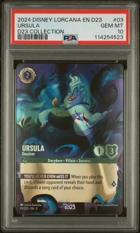 PSA10Disney Lorcana ハデス#205 2023 Disney Lorcana EN 1 Enchanted #205 Hades PSA 10 | eBay