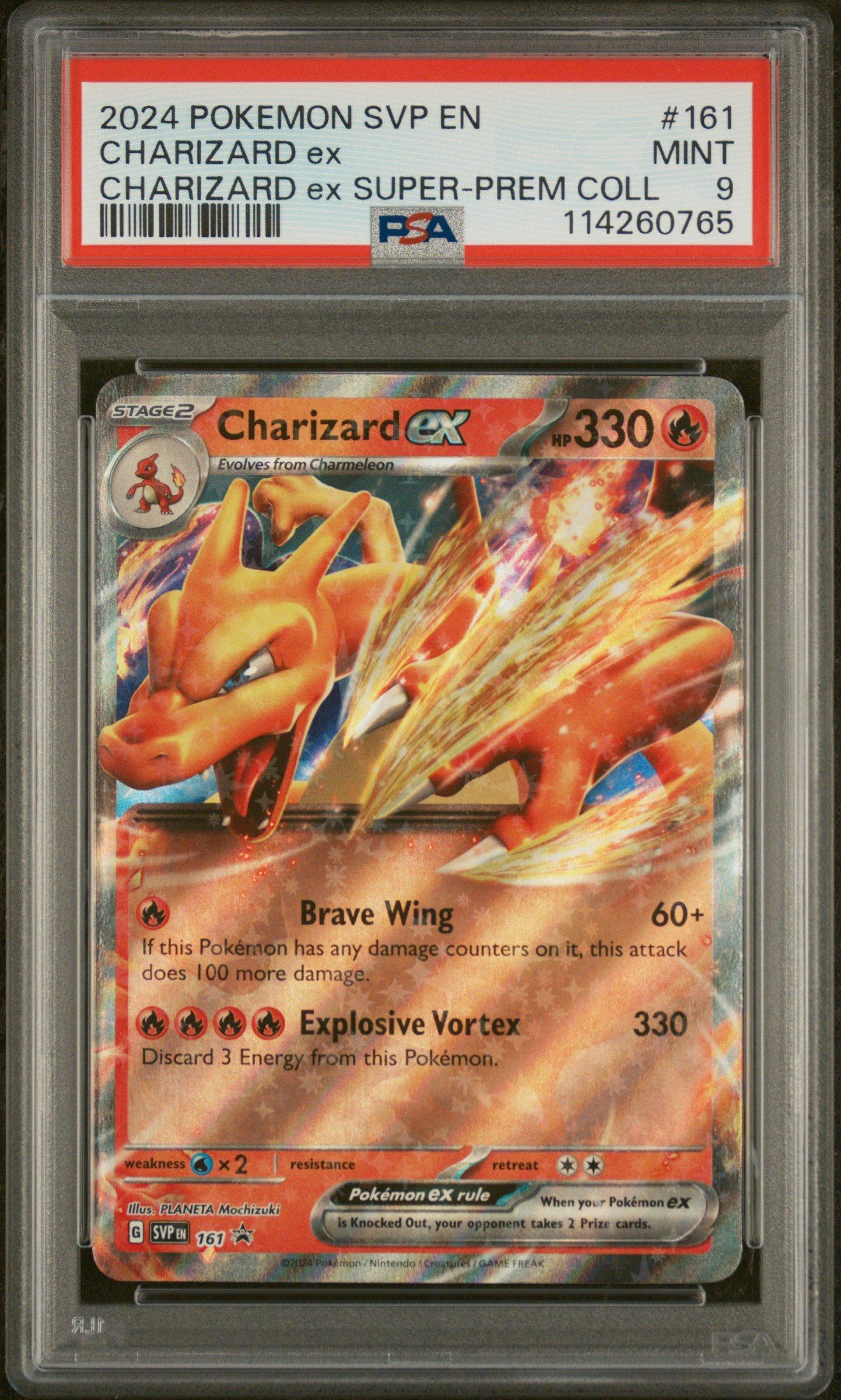 2024 Pokemon Svp En-sv Black Star Promo 161 Charizard Ex Charizard