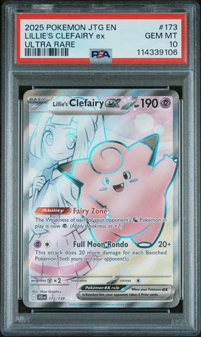 2025 Pokemon Jtg En-journey Together 173 Lillie's Clefairy