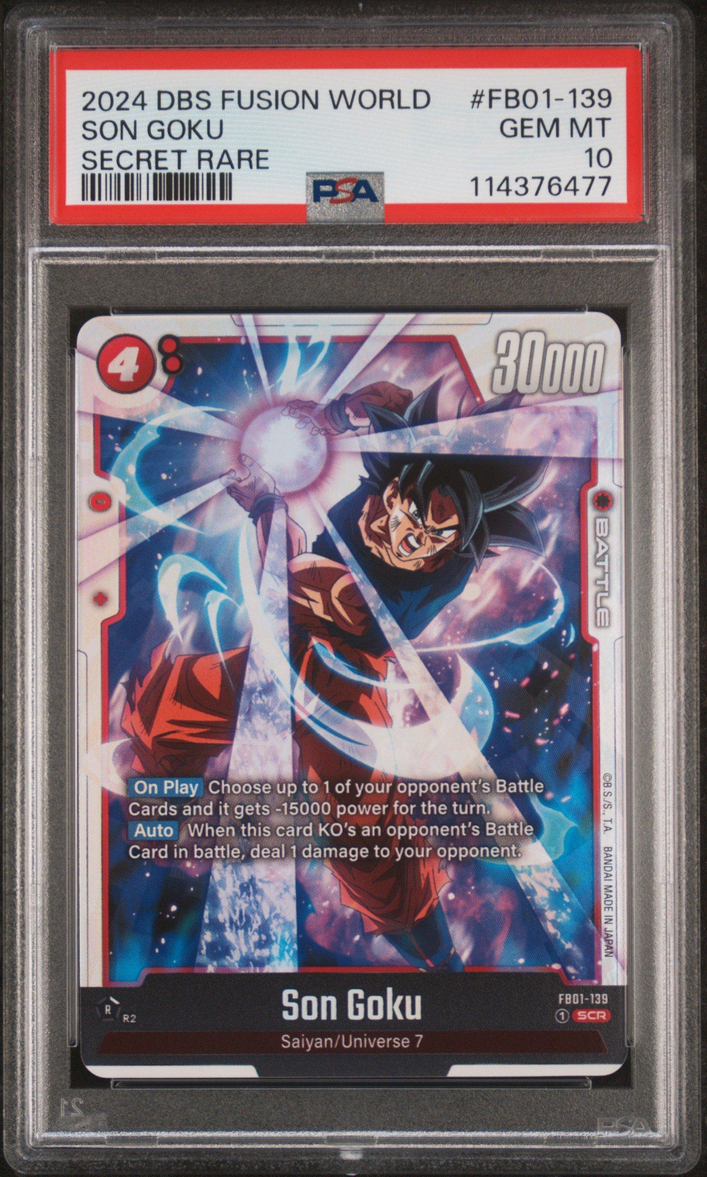 2024 DBS FSN WORLD JP ソンゴクウ #FBO1-139 2024 Dragon Ball Super Card Game Fusion World Awakened Pulse Fb01