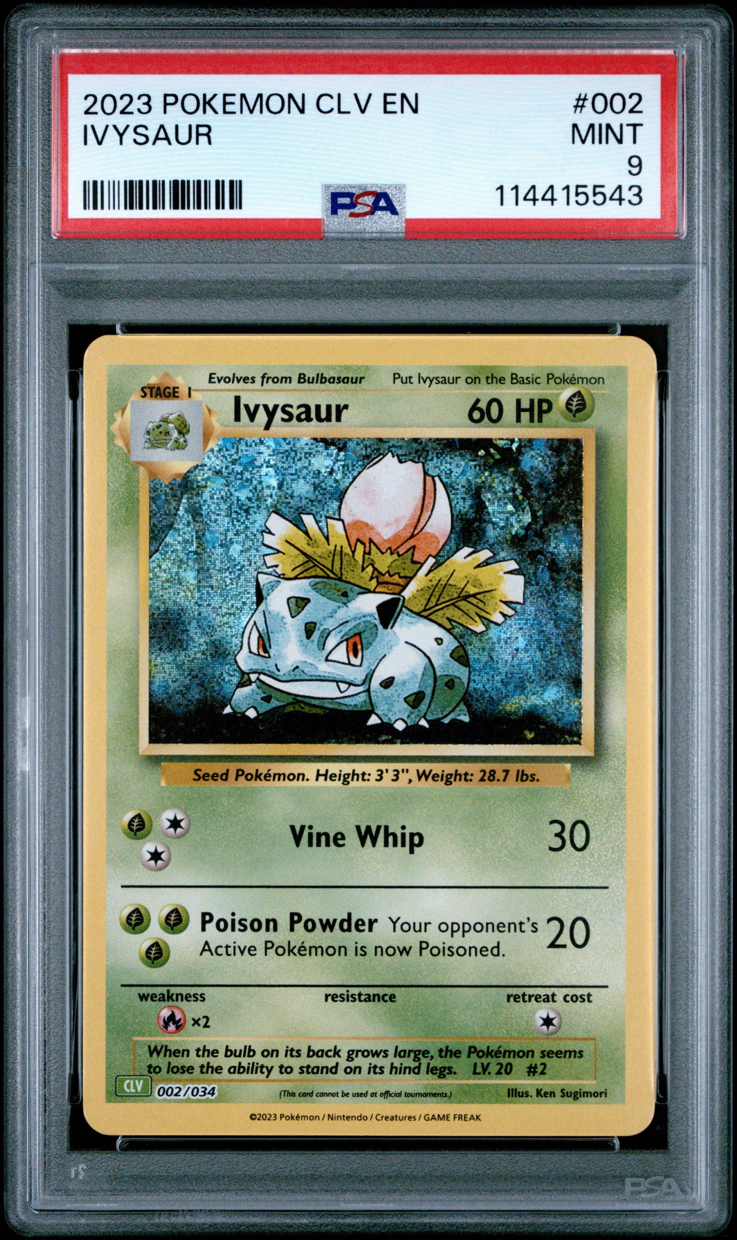 2023 Pokemon Clv-trading Card Game Classic Venusaur & Lugia Ex