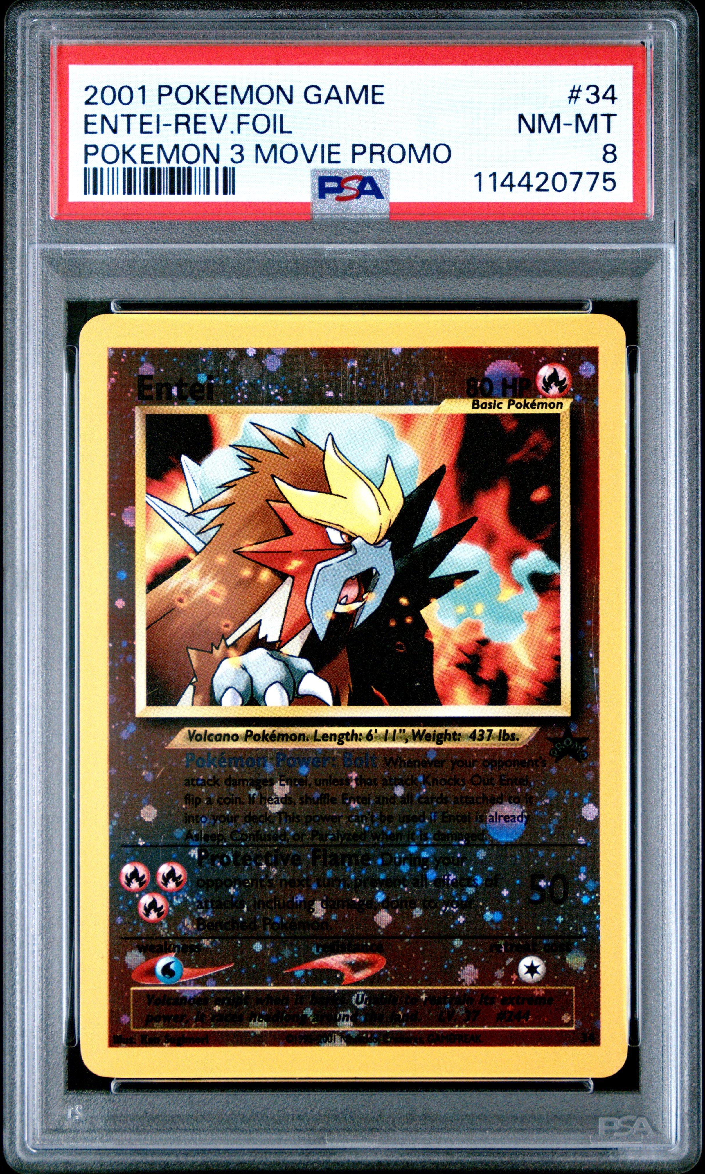 promo entei pokemon card - (34) - Wizards Black Star Promos Product Description Entei Black Star Promo 2000