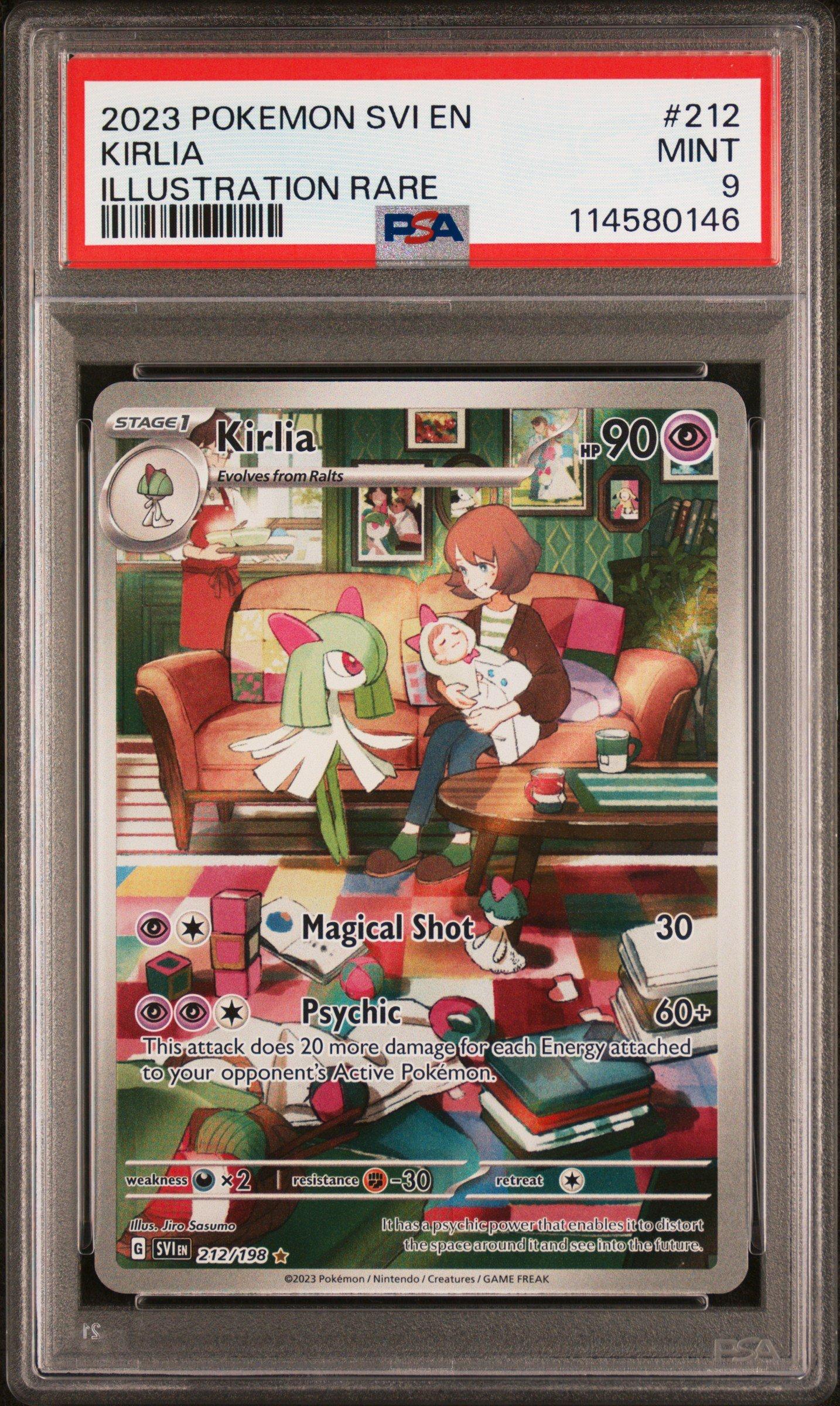 ポケモン　wcs ピンラリー　キルリア 2023 Pokemon Svi En-scarlet & Violet 212 Kirlia Illustration Rare