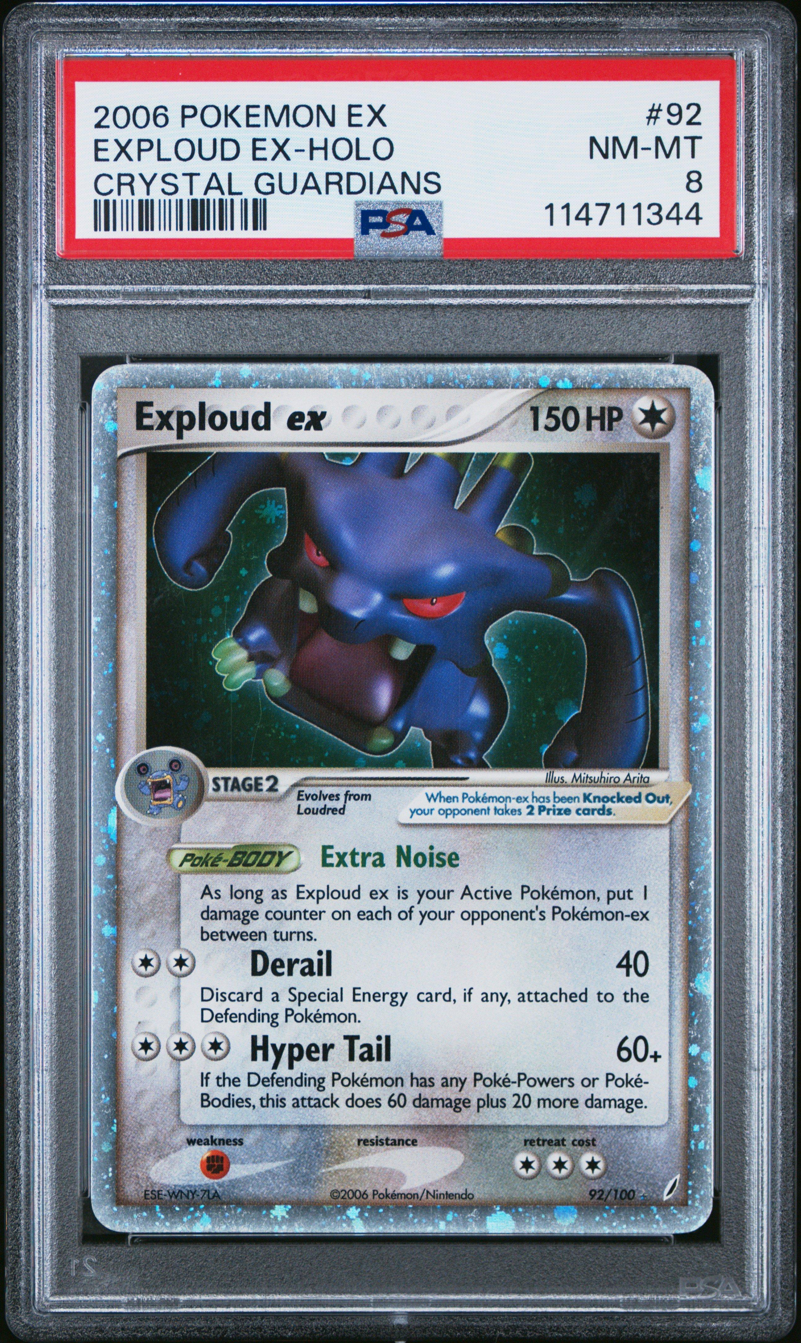 exploud pokemon card Pokemon exploud ex 92/100 – Grail Collectibles AZ