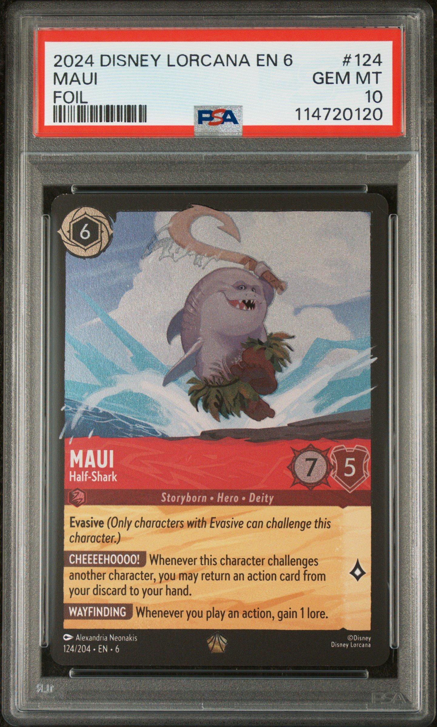 maui lorcana card Maui - Half-Shark [Foil] #124 Prices | Lorcana Azurite Sea