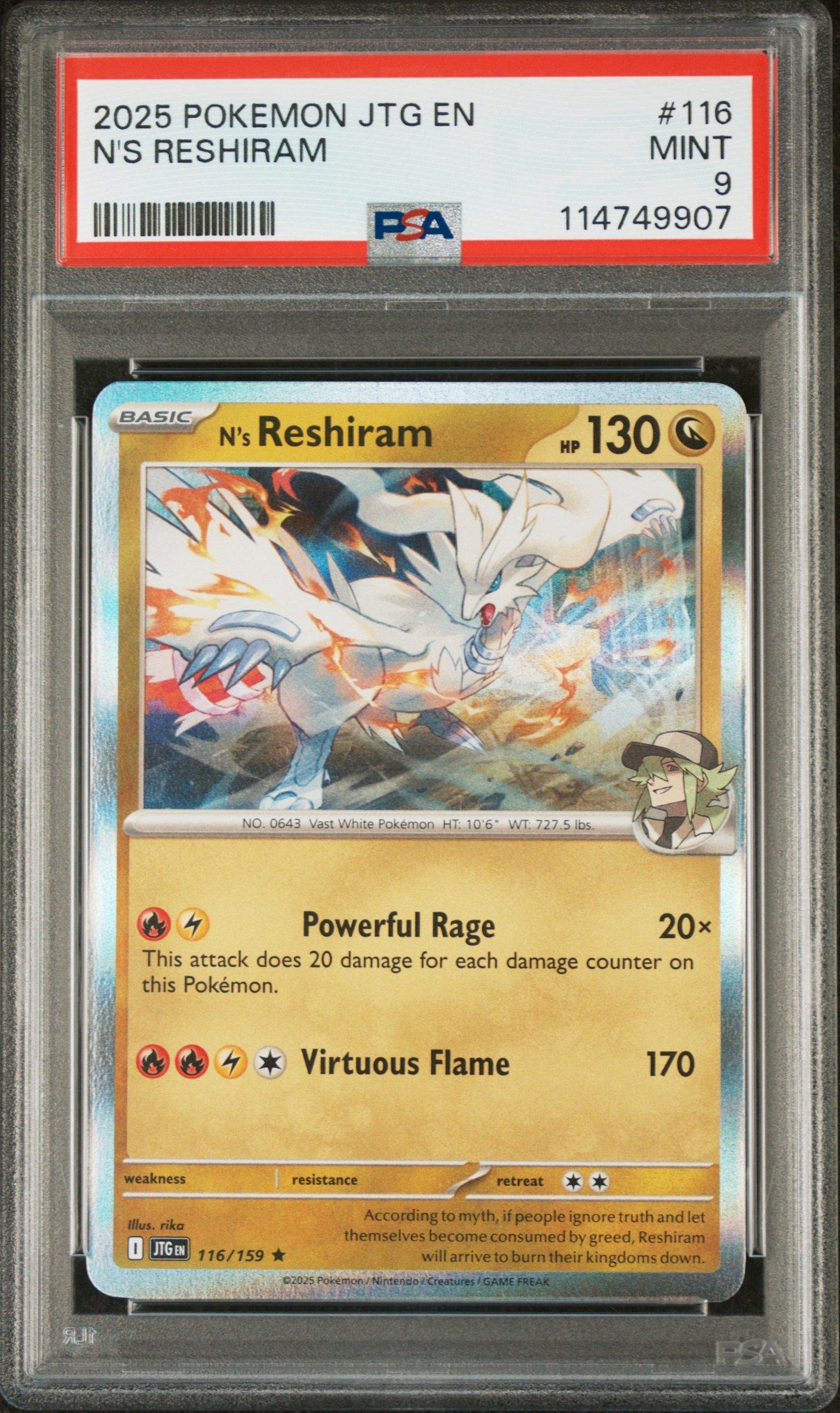 2025 Pokemon Jtg En-journey Together 116 N