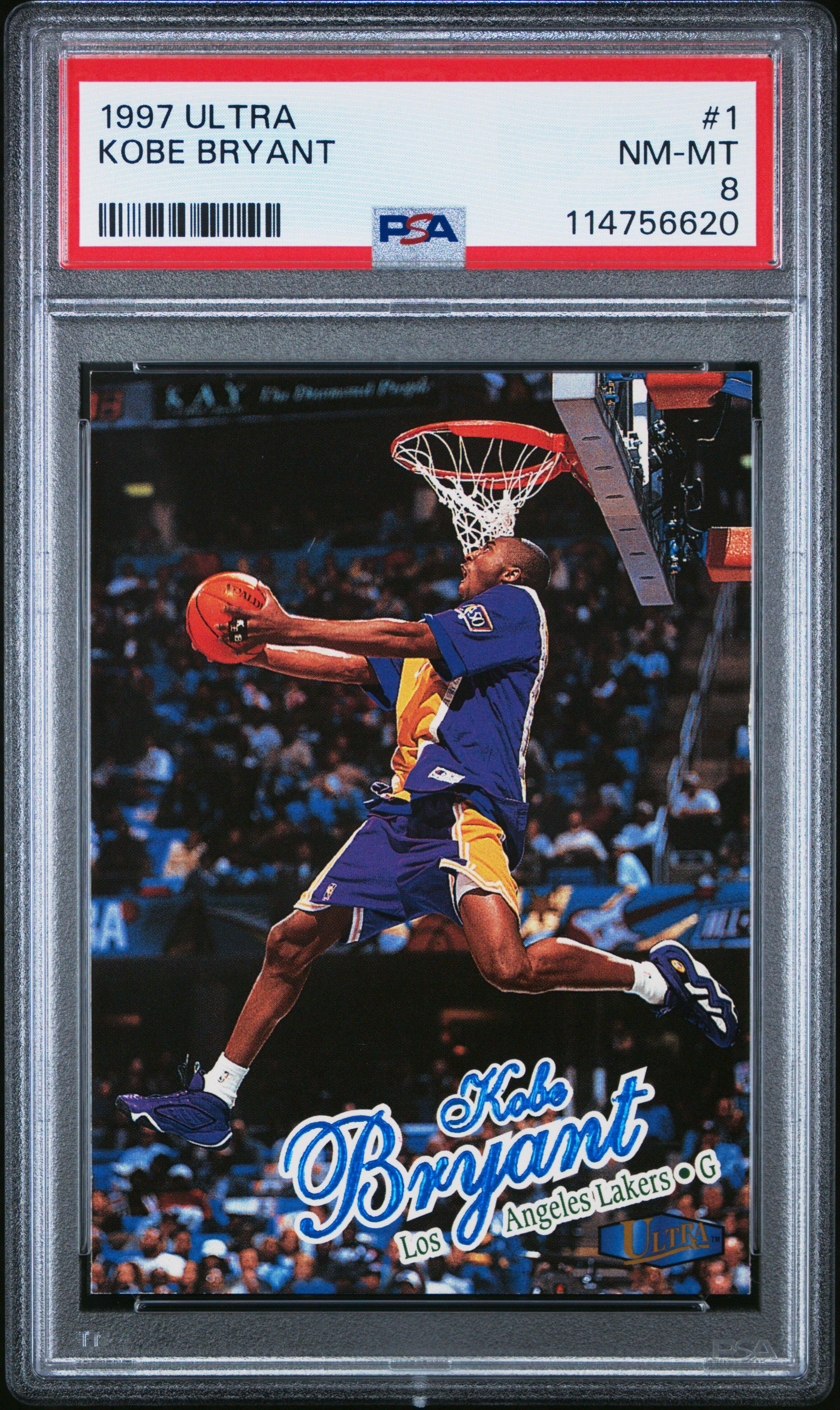 1997 Ultra 1 Kobe Bryant PSA