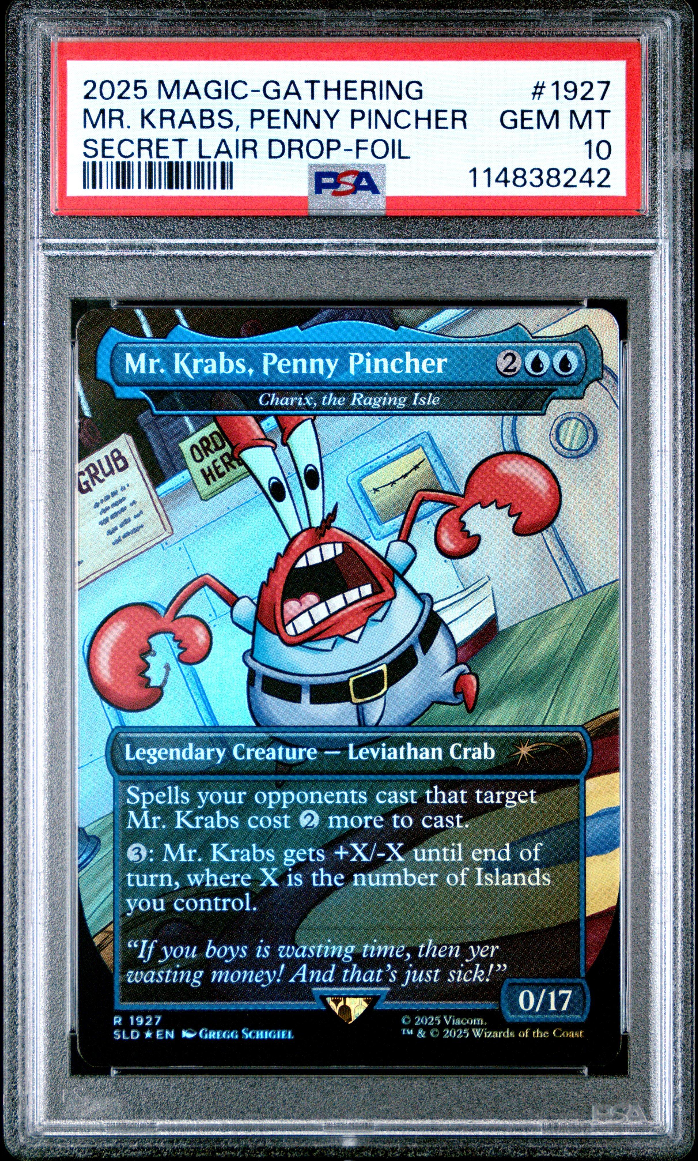 MTG PSA10 ボロスの印鑑　英語　SECRET LAIR DROP Dan 2024 MTG SECRET LAIR DROP FOIL #1659 KIKI-JIKI, MIRROR BREAKER PSA
