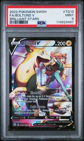 2022 Pokemon Sword & Shield Brilliant Stars Tg26 Full Art