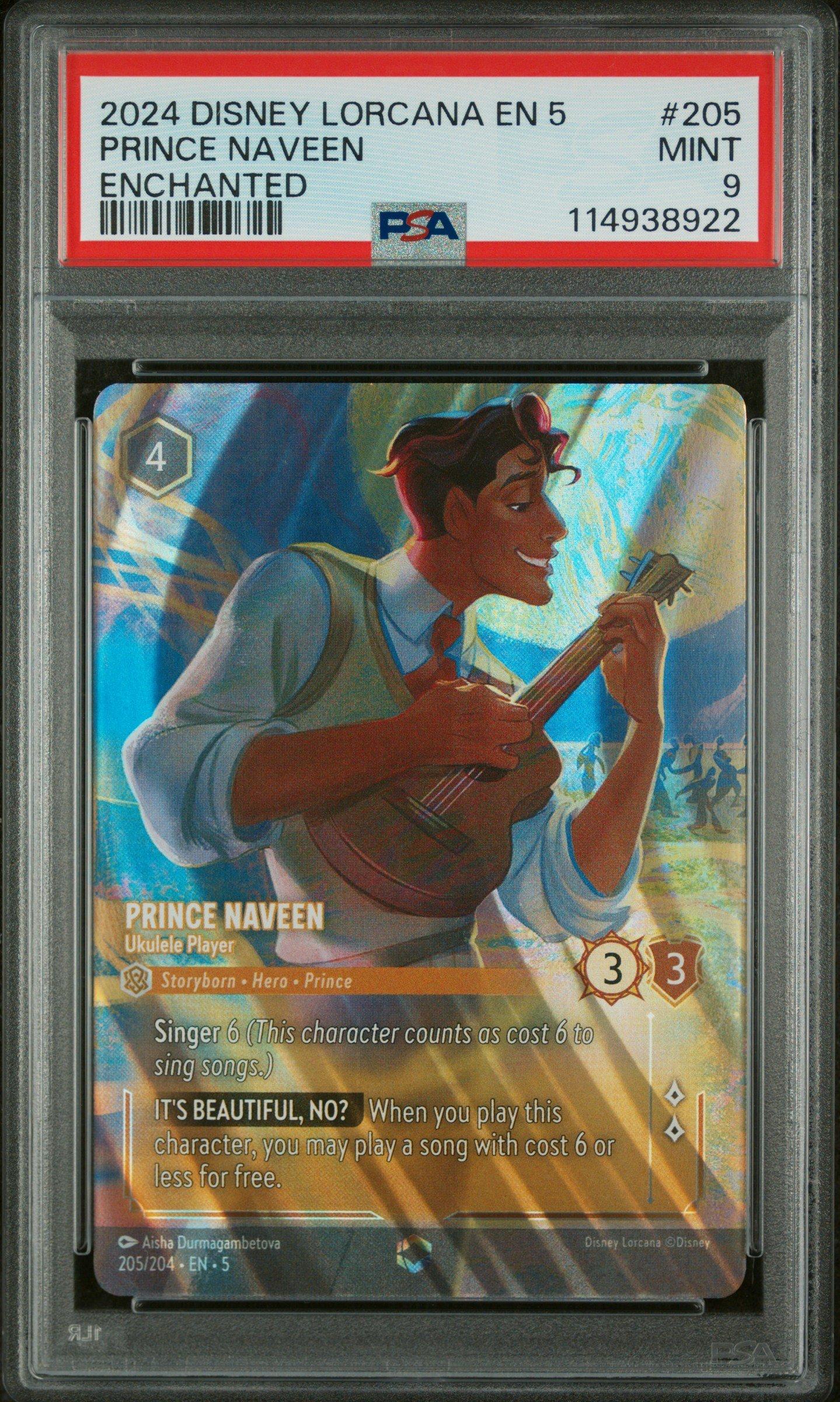 2024 Disney Lorcana En 5-shimmering Skies 205 Prince Naveen
