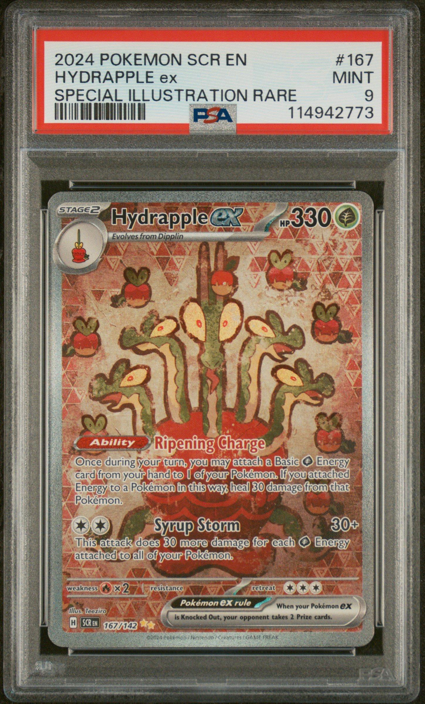 2024 Pokemon Scr En-stellar Crown 167 Hydrapple Ex Special