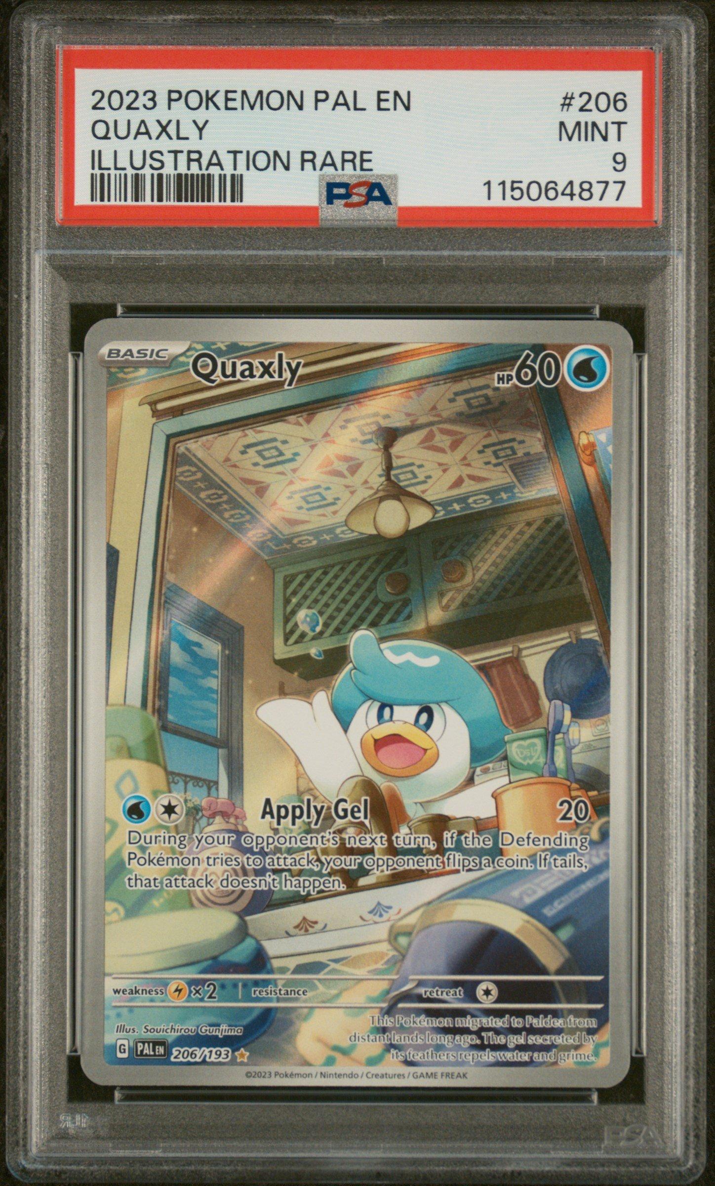 quaxly pokemon card Sealed] Pokmon TCG - - 120/SV-P - Promo - Stamped Each set comes packaged with a sheet containing 44 damage counters and 2 status markers 2023 Pokemon Pal En-paldea Evolved