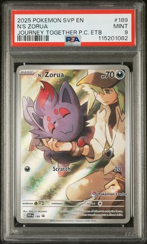 2025 Pokemon Svp En-sv Black Star Promo 189 N's Zorua