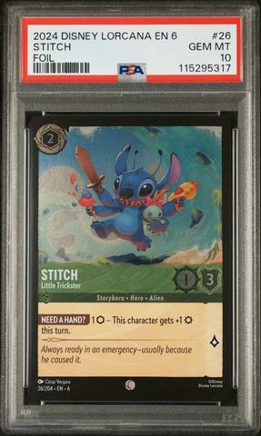 【PSA10】ベル　ロルカナ 2023 Disney Lorcana En 1-the First Chapter 142 Belle