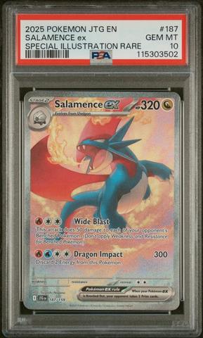ボーマンダex psa10 Salamence ex PSA10 PSA 10 Salamence ex SAR 129/100 sv9 Battle Partners Pokemon