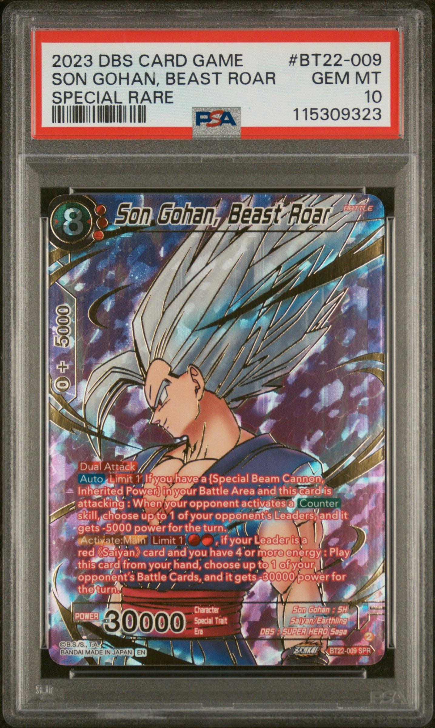 2023 Dragon Ball Super Card Game Series 22 Critical Blow Bt22-009