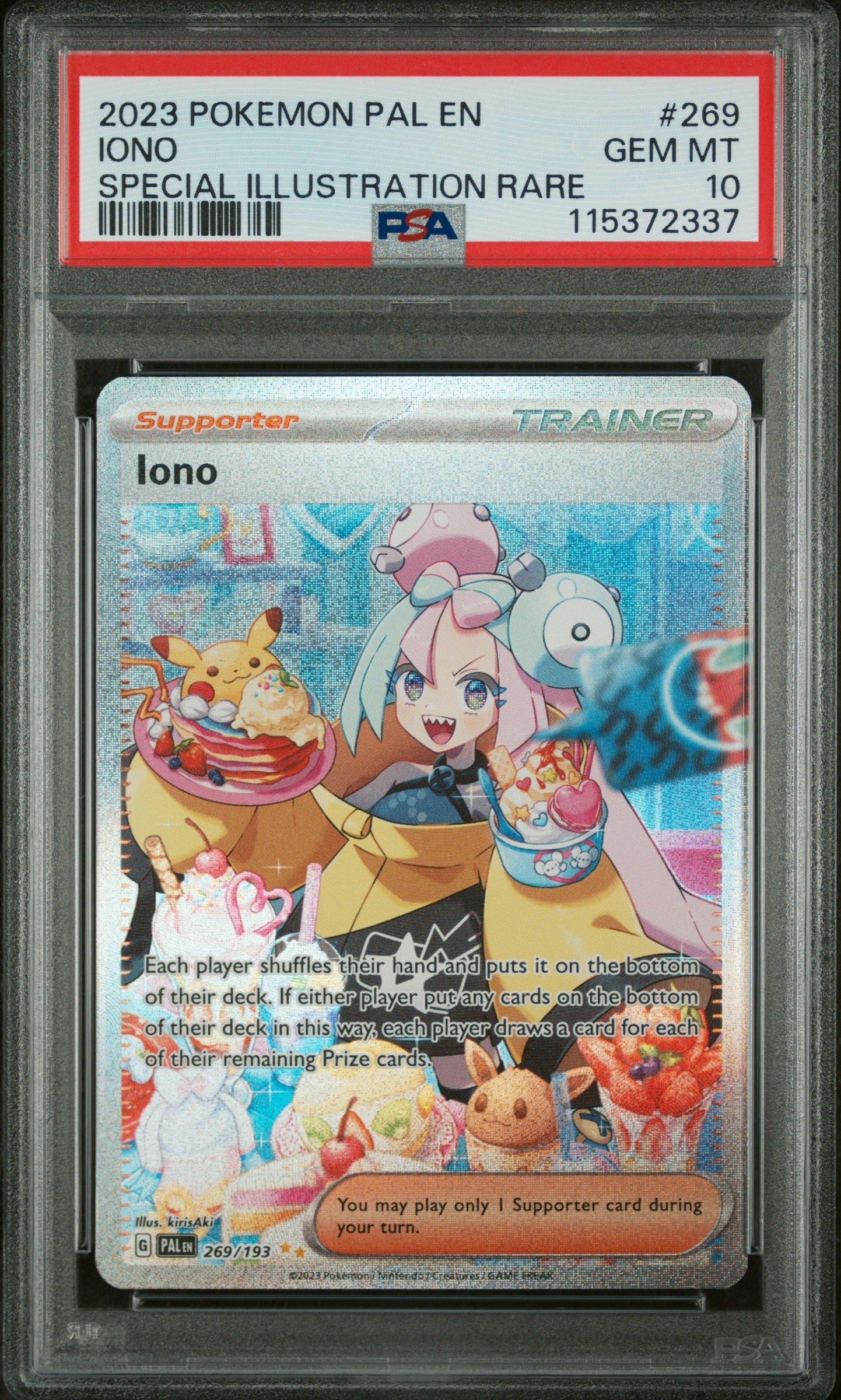 2023 Pokemon Pal En-paldea Evolved 269 Iono Special Illustration