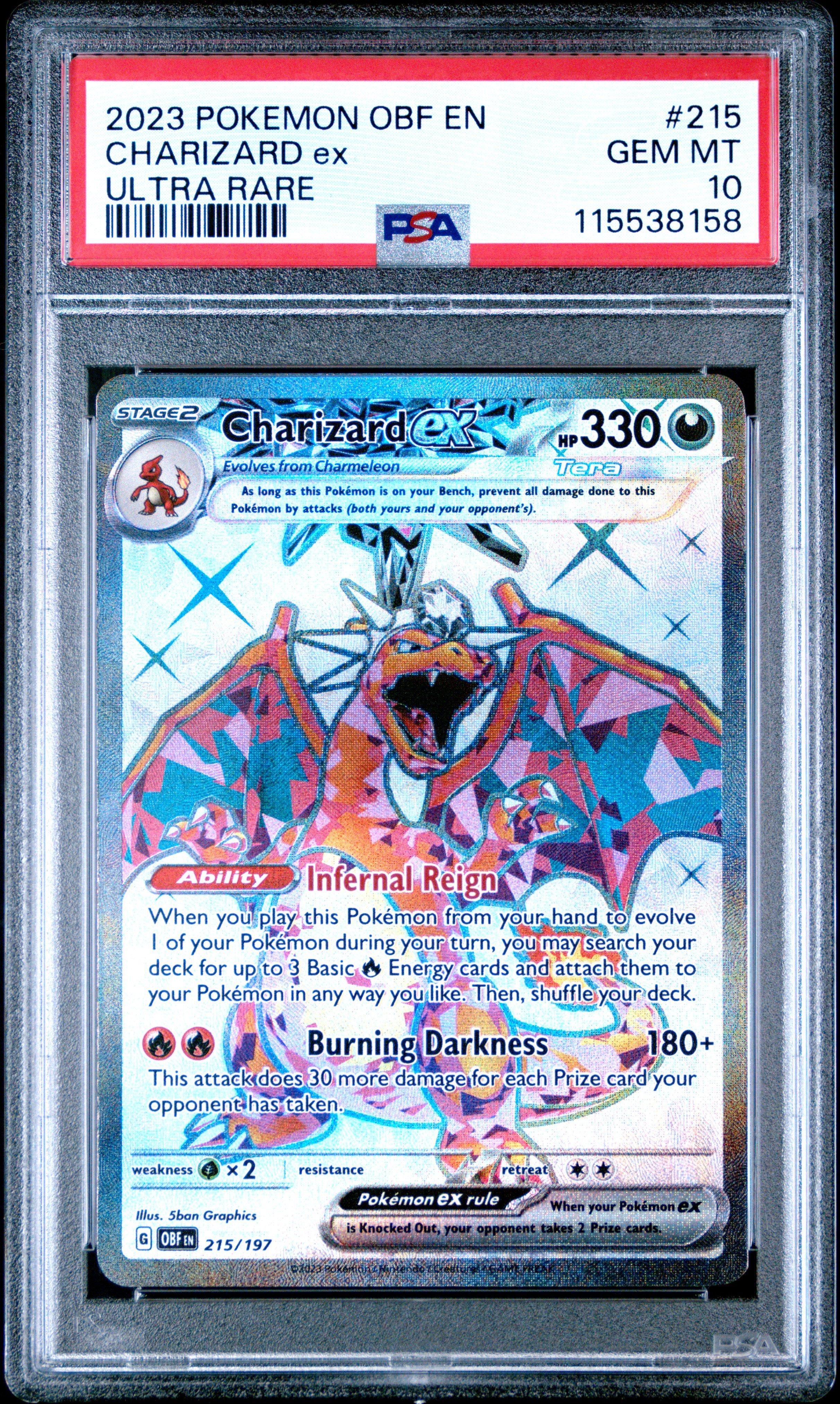 charizard pokemon card obsidian flames The Most Expensive Cards To Collect From Pokmon Obsidian Flames