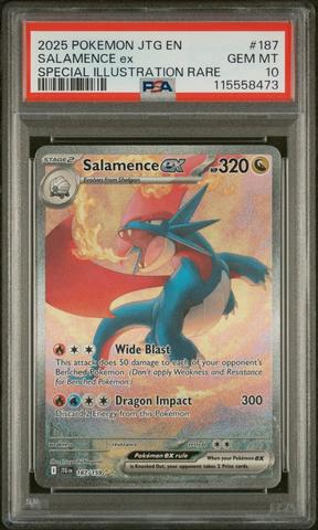 ボーマンダex psa10 Salamence ex PSA10 PSA 10 Salamence ex SAR 129/100 sv9 Battle Partners Pokemon