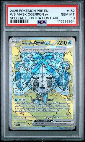 2024 POKEMON SV6 JP オーガポンいどのめん ex PSA 10 PSA 10 GEM MINT JAPANESE POKEMON 2024 Teal Mask Ogerpon ex