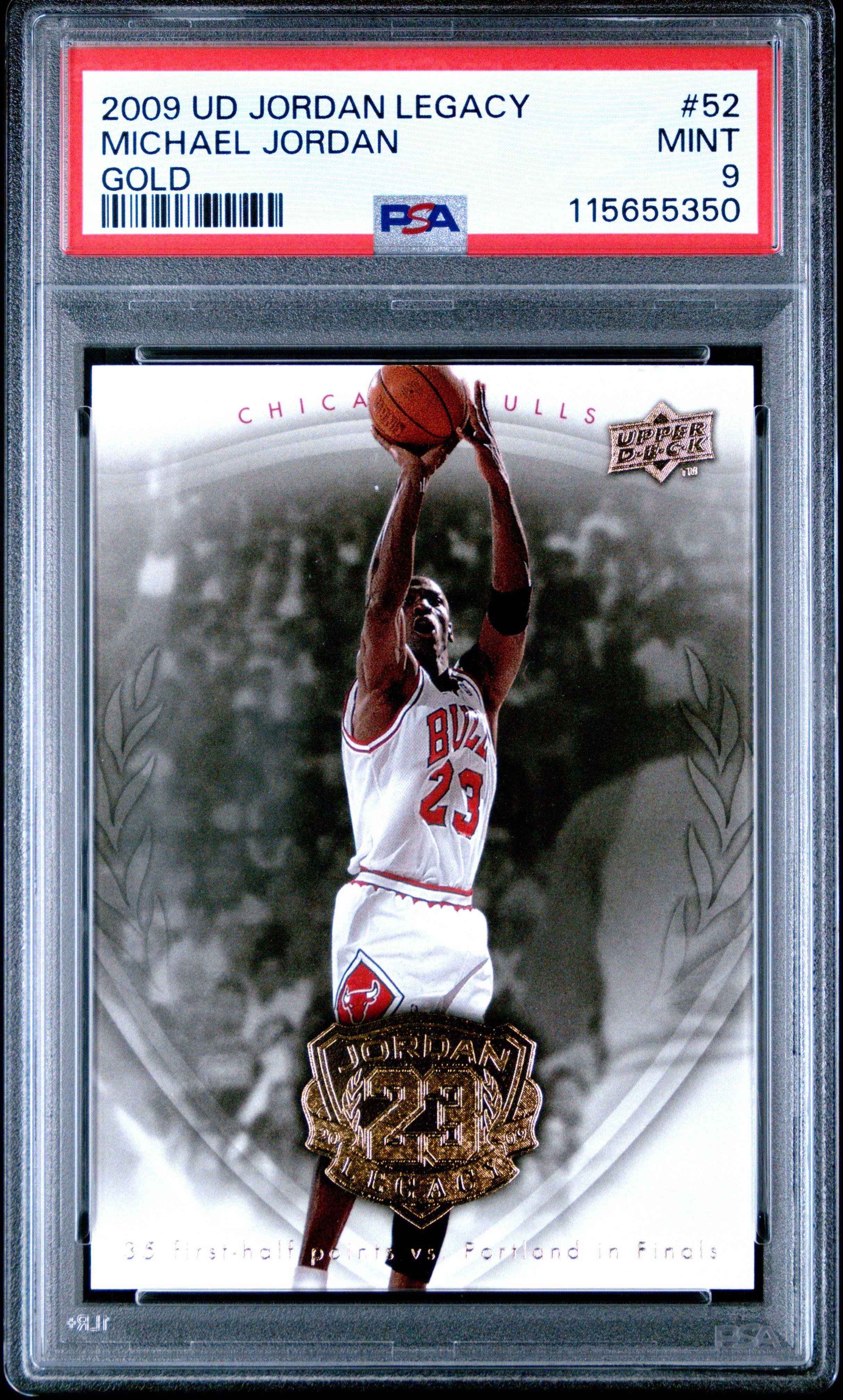 graded jordan cards Michael 2009 Upper Deck Legacy Gold Basketball Card #78 PSA 10 - 8' x 11' - Overstock Are any of these Michael
