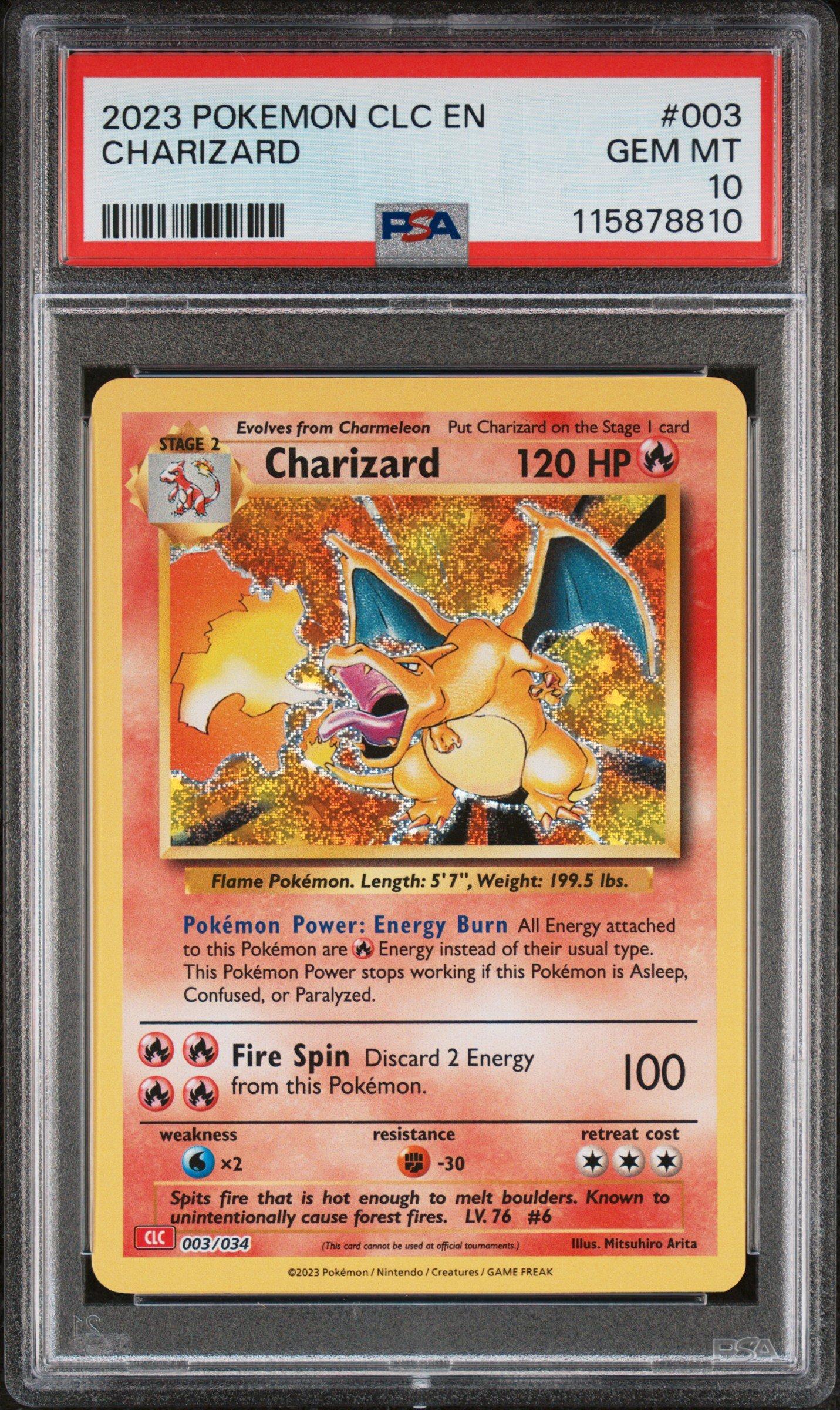 2023 Pokemon Clc-trading Card Game Classic Charizard & Ho-oh Ex
